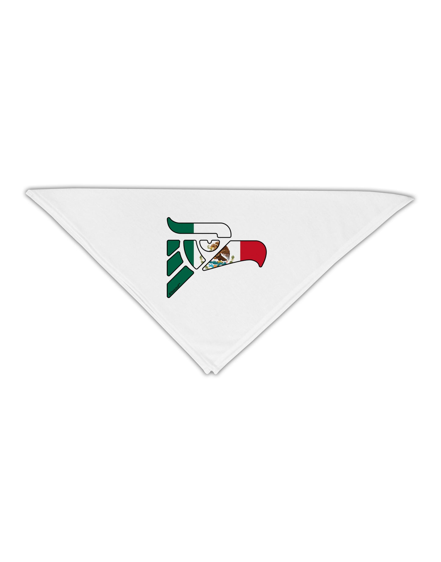 Hecho en Mexico Eagle Symbol - Mexican Flag Adult 19" Square Bandana by TooLoud-Square Bandanas-TooLoud-White-One-Size-Adult-Davson Sales