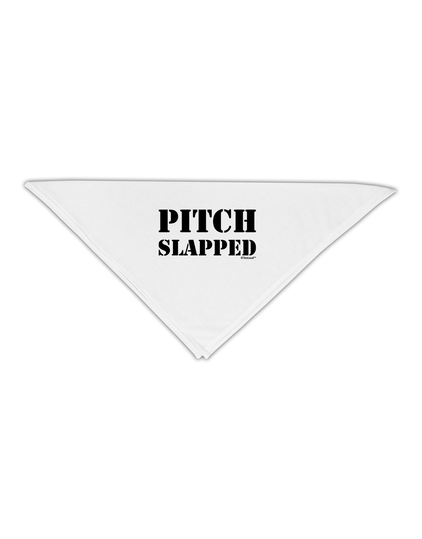 Pitch Slapped Adult 19" Square Bandana-Square Bandanas-TooLoud-White-One-Size-Adult-Davson Sales