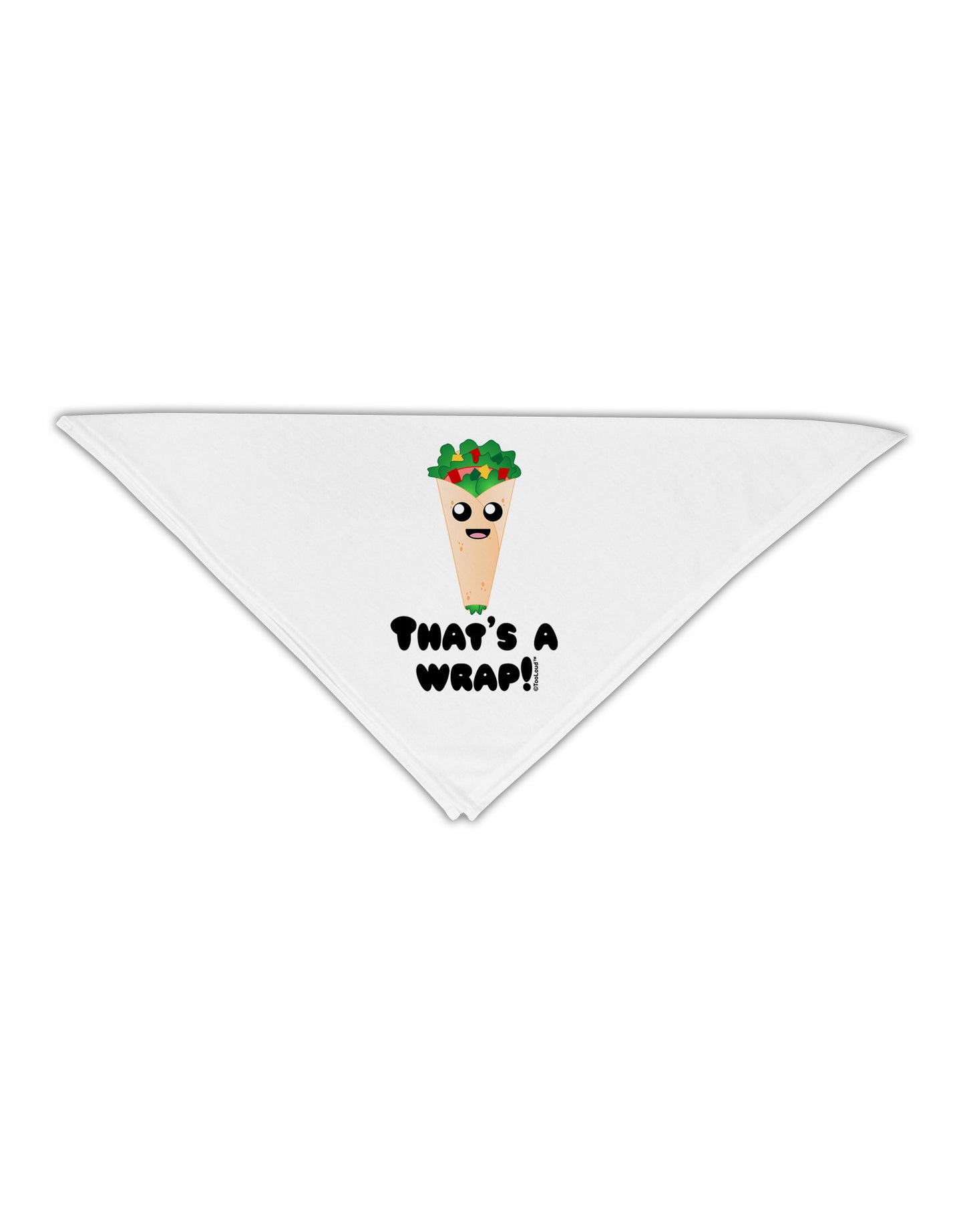 Thats A Wrap Cute Wrap Adult 19" Square Bandana-Square Bandanas-TooLoud-White-One-Size-Adult-Davson Sales