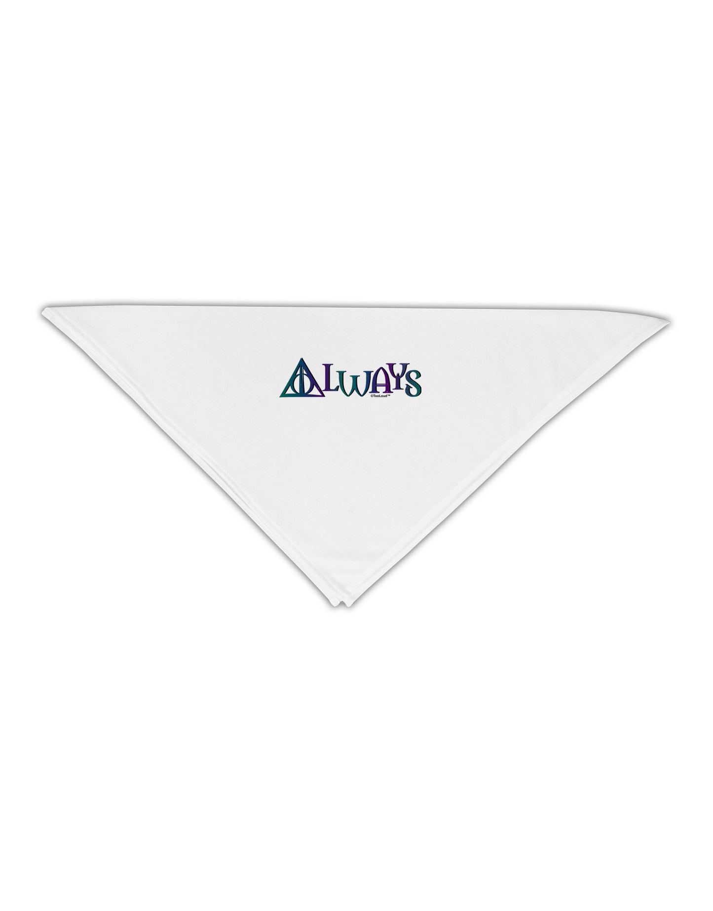Always Magic Symbol Adult 19" Square Bandana by TooLoud-Square Bandanas-TooLoud-White-One-Size-Adult-Davson Sales