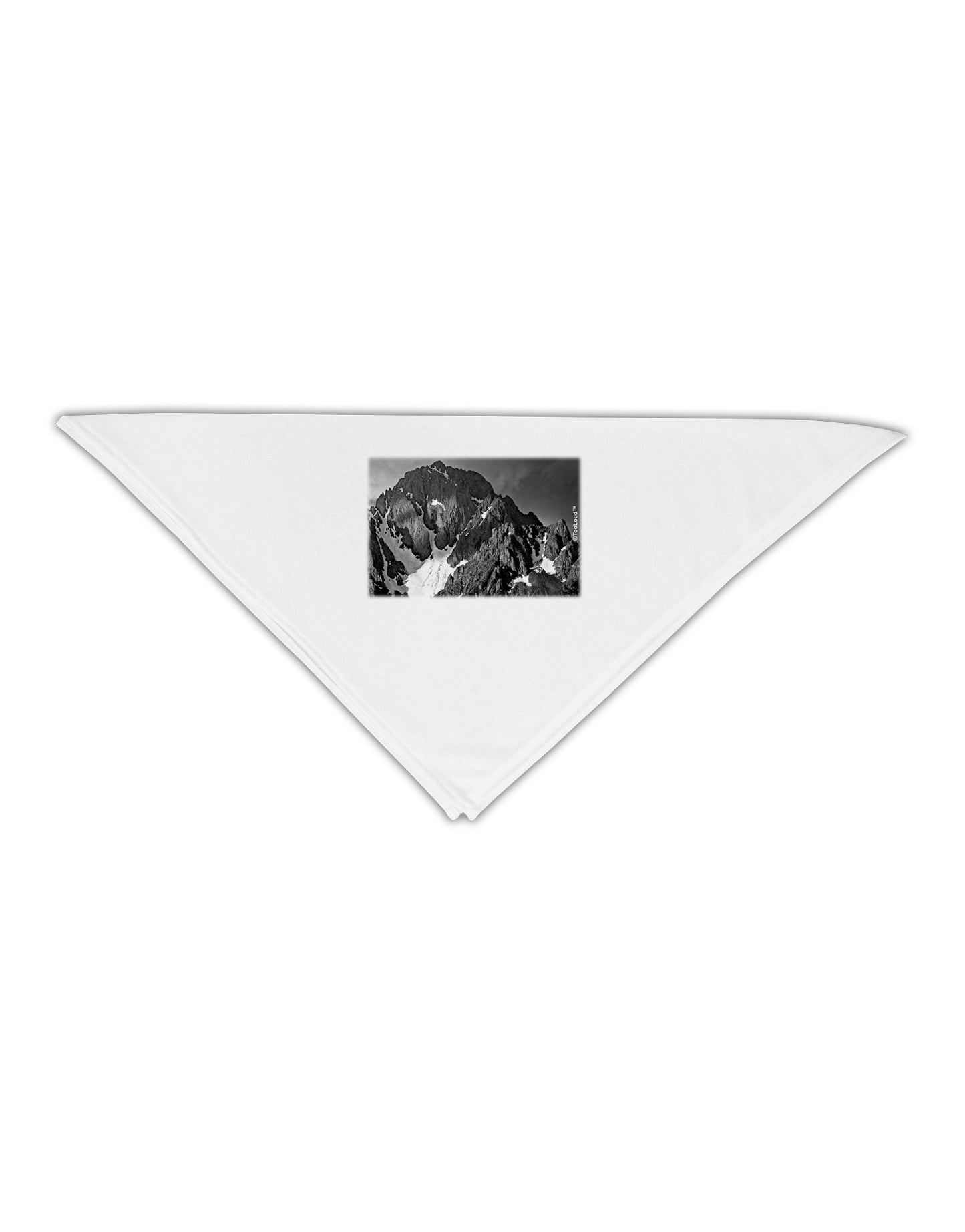 San Juan Mountain Range 2 Adult 19" Square Bandana-Square Bandanas-TooLoud-White-One-Size-Adult-Davson Sales