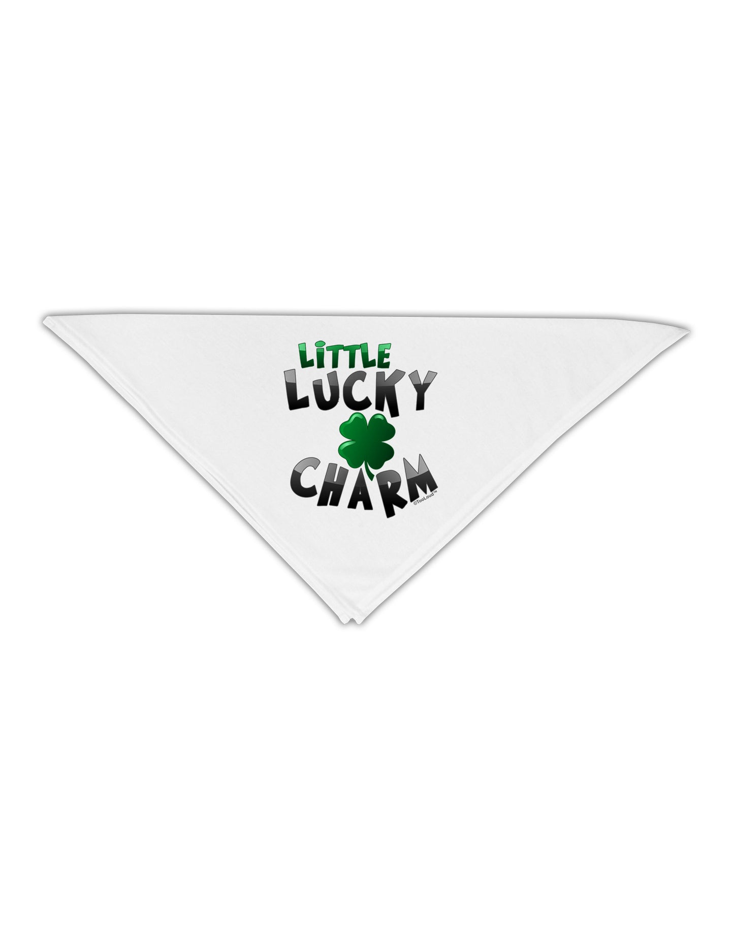 Little Lucky Charm Adult 19" Square Bandana-Square Bandanas-TooLoud-White-One-Size-Adult-Davson Sales