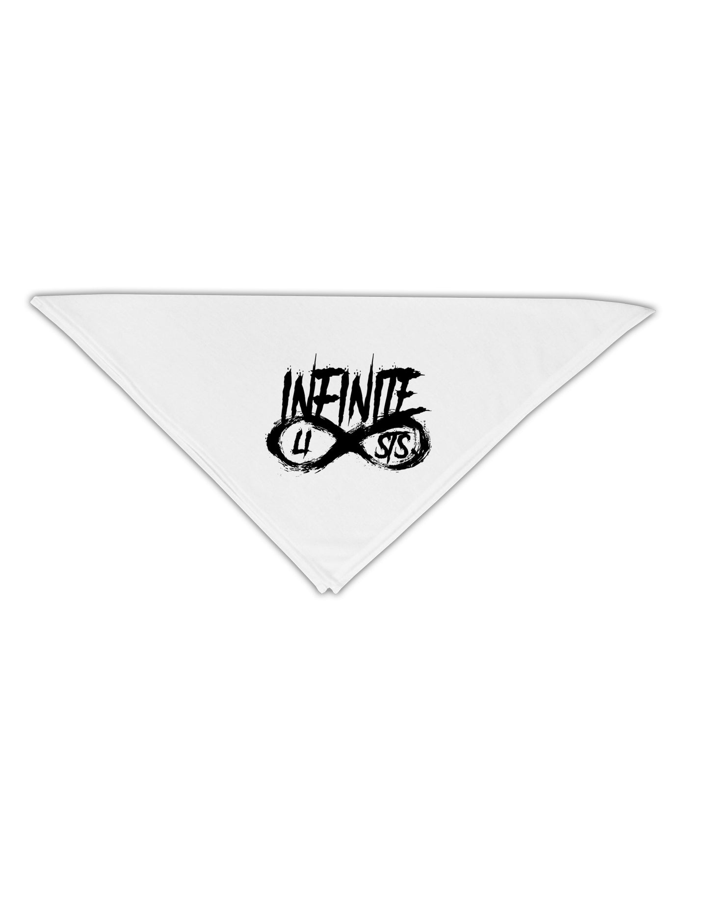 Infinite Lists Adult 19" Square Bandana by TooLoud-TooLoud-White-One-Size-Adult-Davson Sales