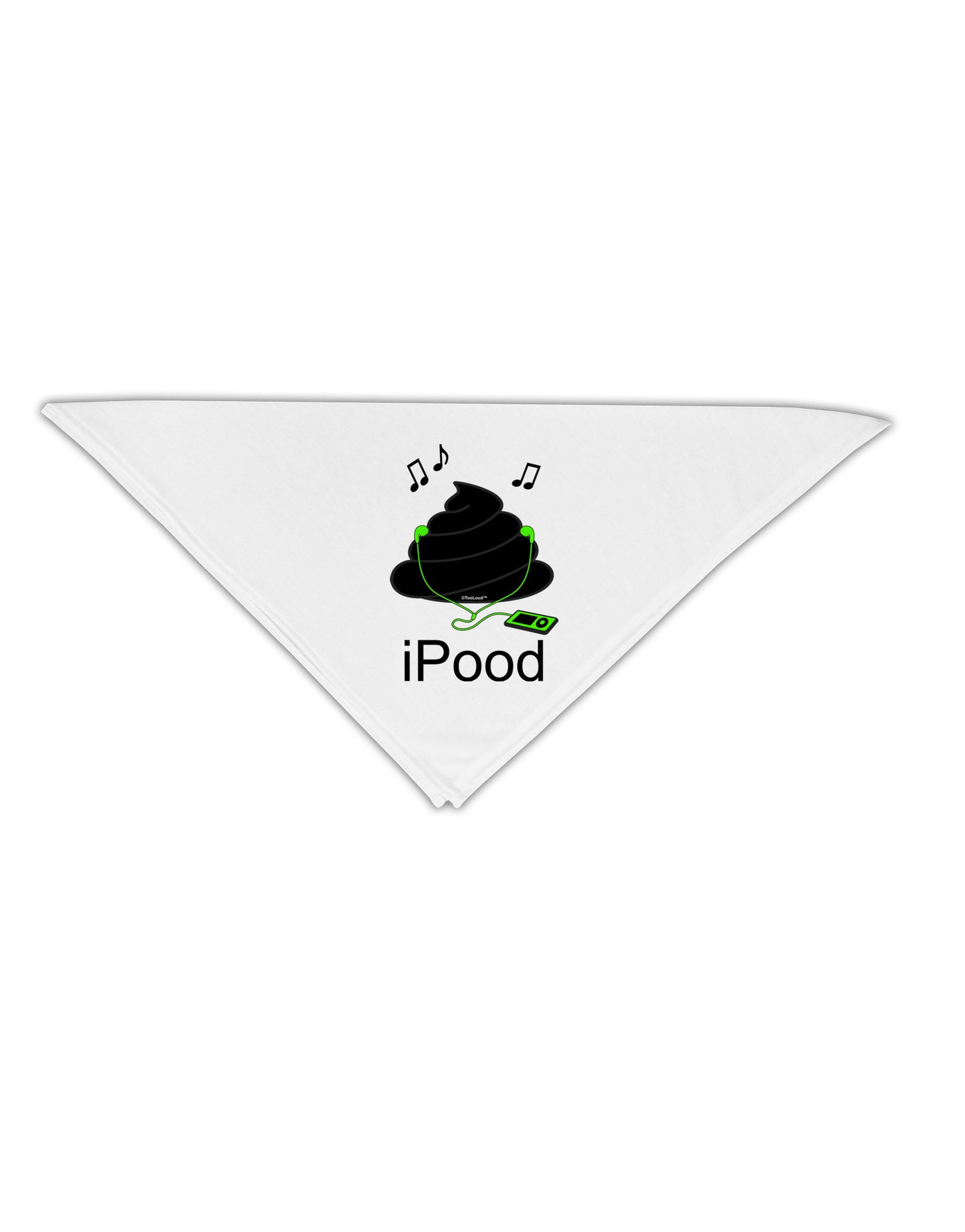 iPood Adult 19" Square Bandana-Square Bandanas-TooLoud-White-One-Size-Adult-Davson Sales