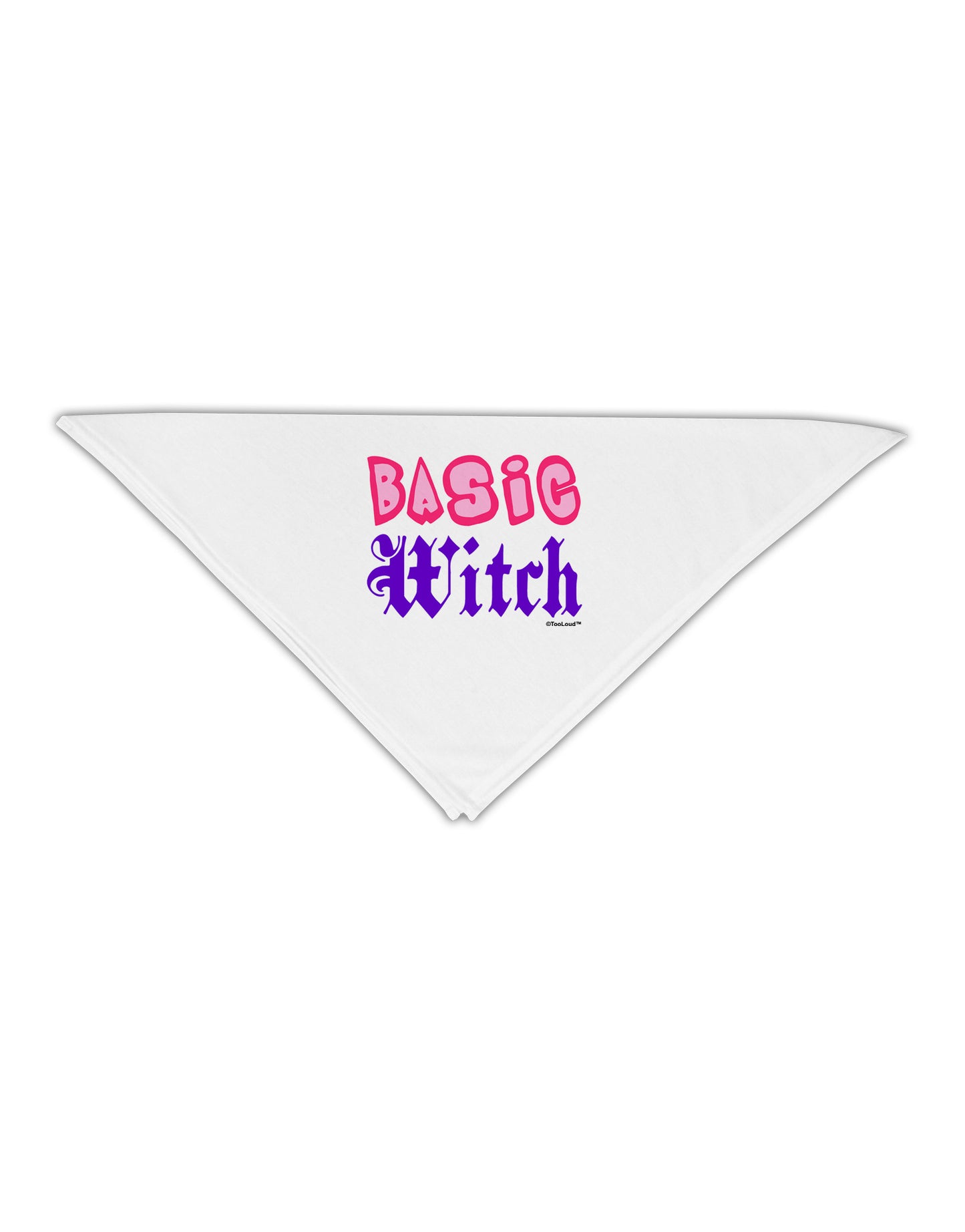 Basic Witch Color Adult 19" Square Bandana-Square Bandanas-TooLoud-White-One-Size-Adult-Davson Sales