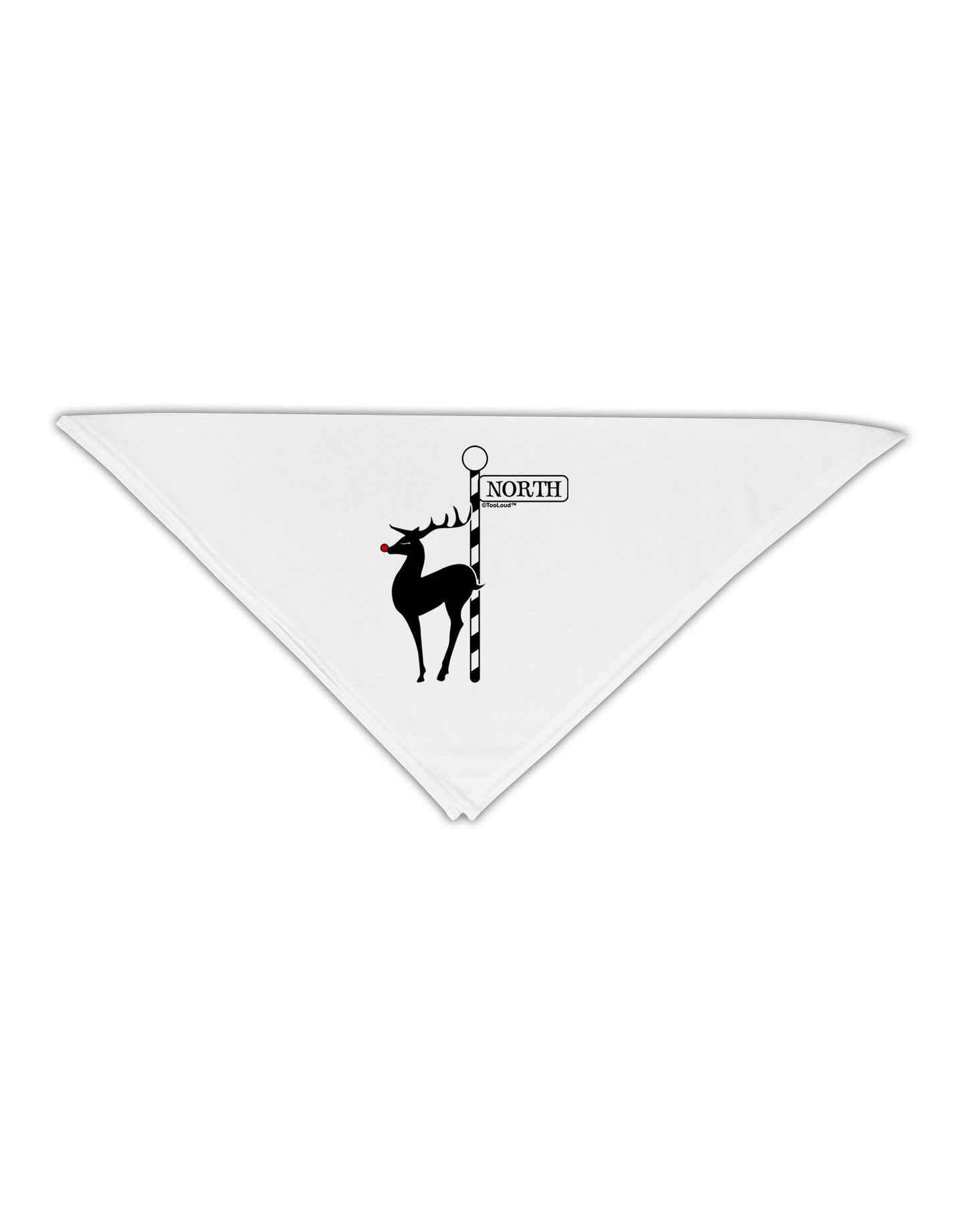 Rudolf the Ratchet Reindeer Adult 19" Square Bandana-Square Bandanas-TooLoud-White-One-Size-Adult-Davson Sales