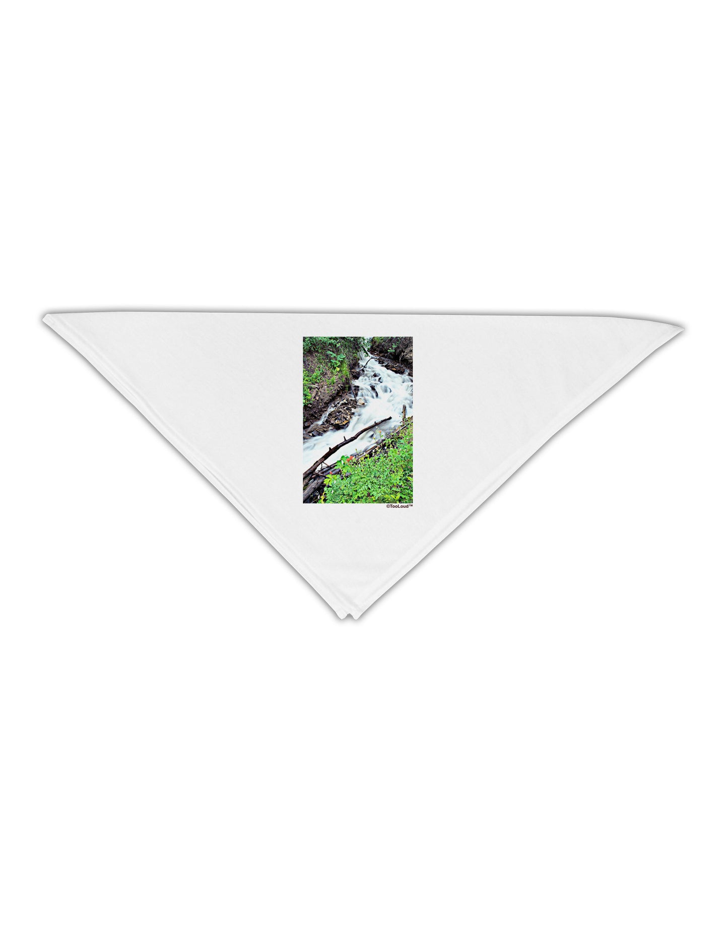 Colorado White River Adult 19" Square Bandana-Square Bandanas-TooLoud-White-One-Size-Adult-Davson Sales