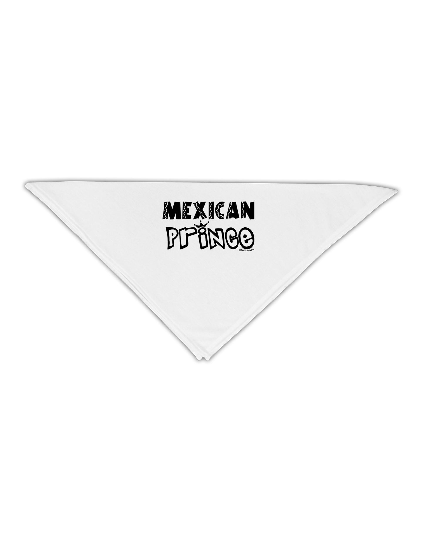Mexican Prince - Cinco de Mayo Adult 19" Square Bandana by TooLoud-Square Bandanas-TooLoud-White-One-Size-Adult-Davson Sales