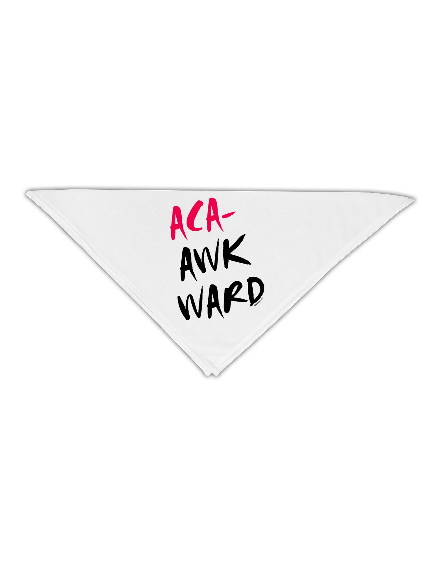 Aca-Awkward Adult 19" Square Bandana-Square Bandanas-TooLoud-White-One-Size-Adult-Davson Sales