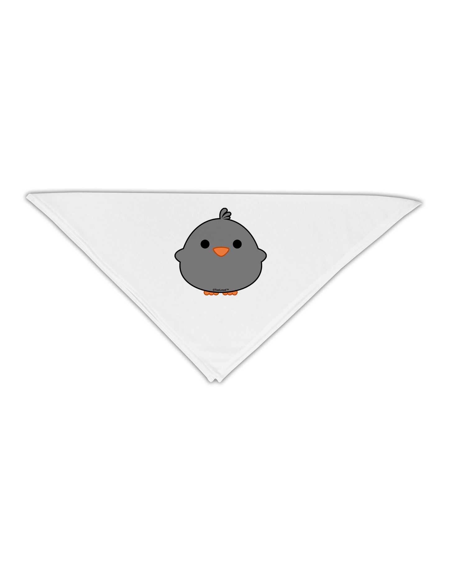 Cute Little Chick - Black Adult 19" Square Bandana by TooLoud-Square Bandanas-TooLoud-White-One-Size-Adult-Davson Sales