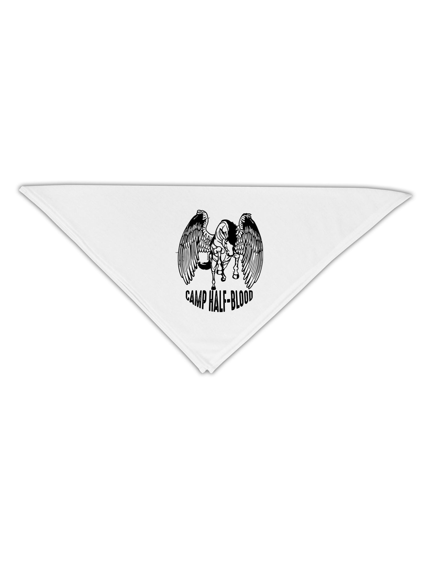 Camp Half-Blood Pegasus Adult 19 Inch Square Bandana-Bandanas-TooLoud-White-One-Size-Adult-Davson Sales