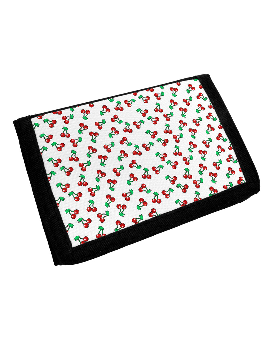 Cherries Everywhere Trifold Wallet by TooLoud-Wallet-TooLoud-White-One Size-Davson Sales