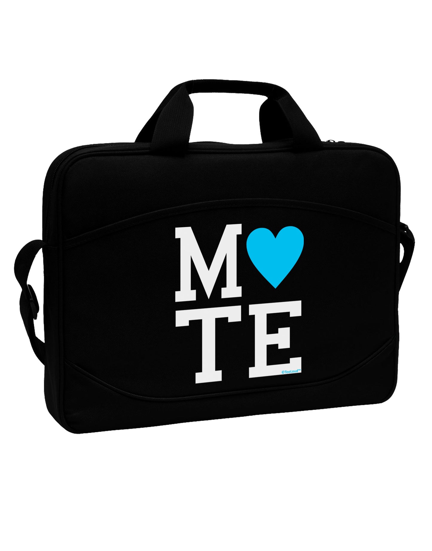 Matching Soulmate Design - Mate - Blue 15" Dark Laptop / Tablet Case Bag by TooLoud-Laptop / Tablet Case Bag-TooLoud-Black-Davson Sales