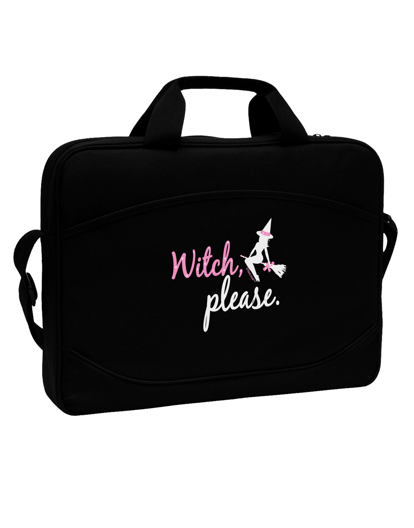 TooLoud Witch Please 15" Dark Laptop / Tablet Case Bag-Laptop / Tablet Case Bag-TooLoud-Black-Davson Sales