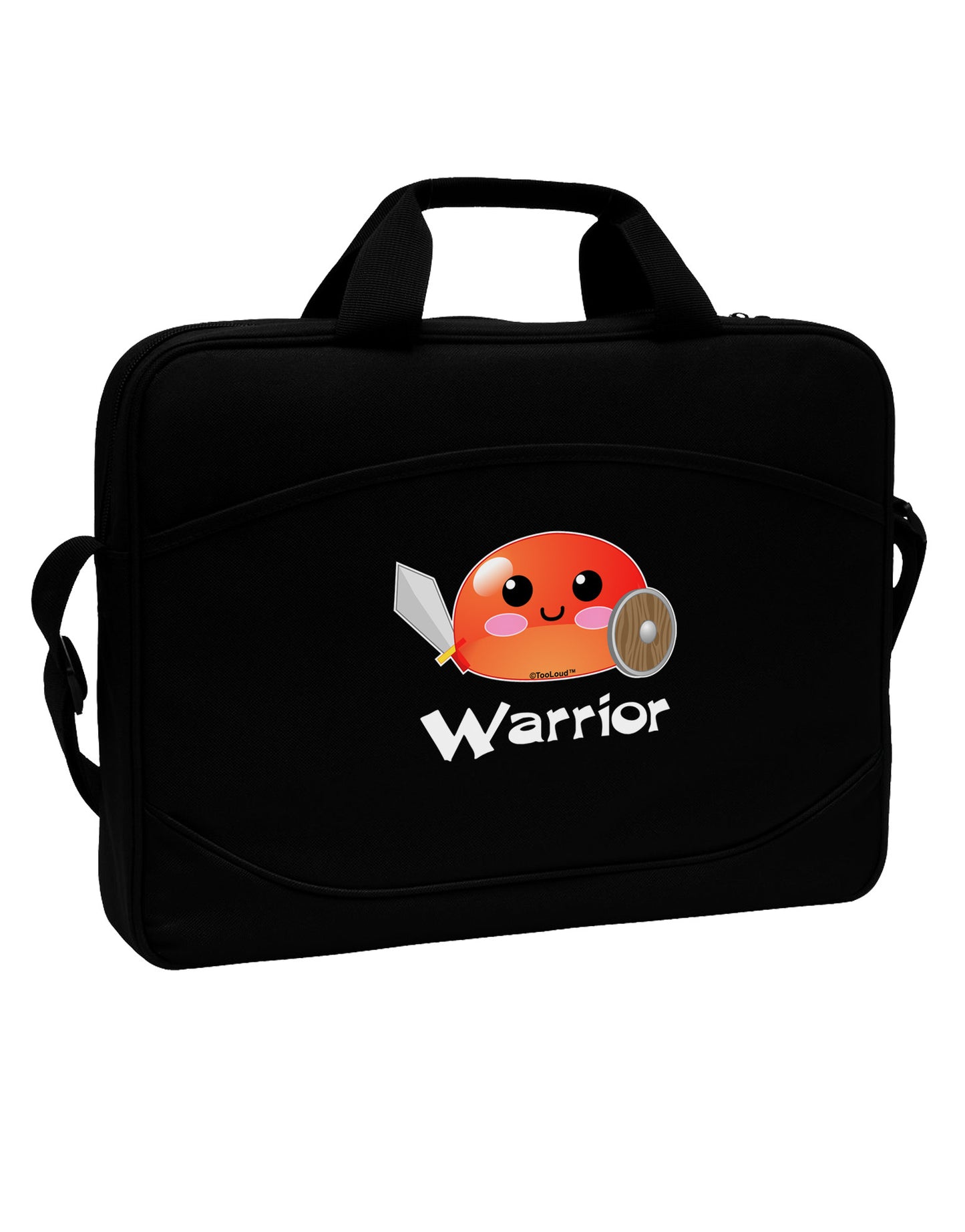 Cute RPG Slime - Warrior 15" Dark Laptop / Tablet Case Bag by TooLoud-Laptop / Tablet Case Bag-TooLoud-Black-Davson Sales