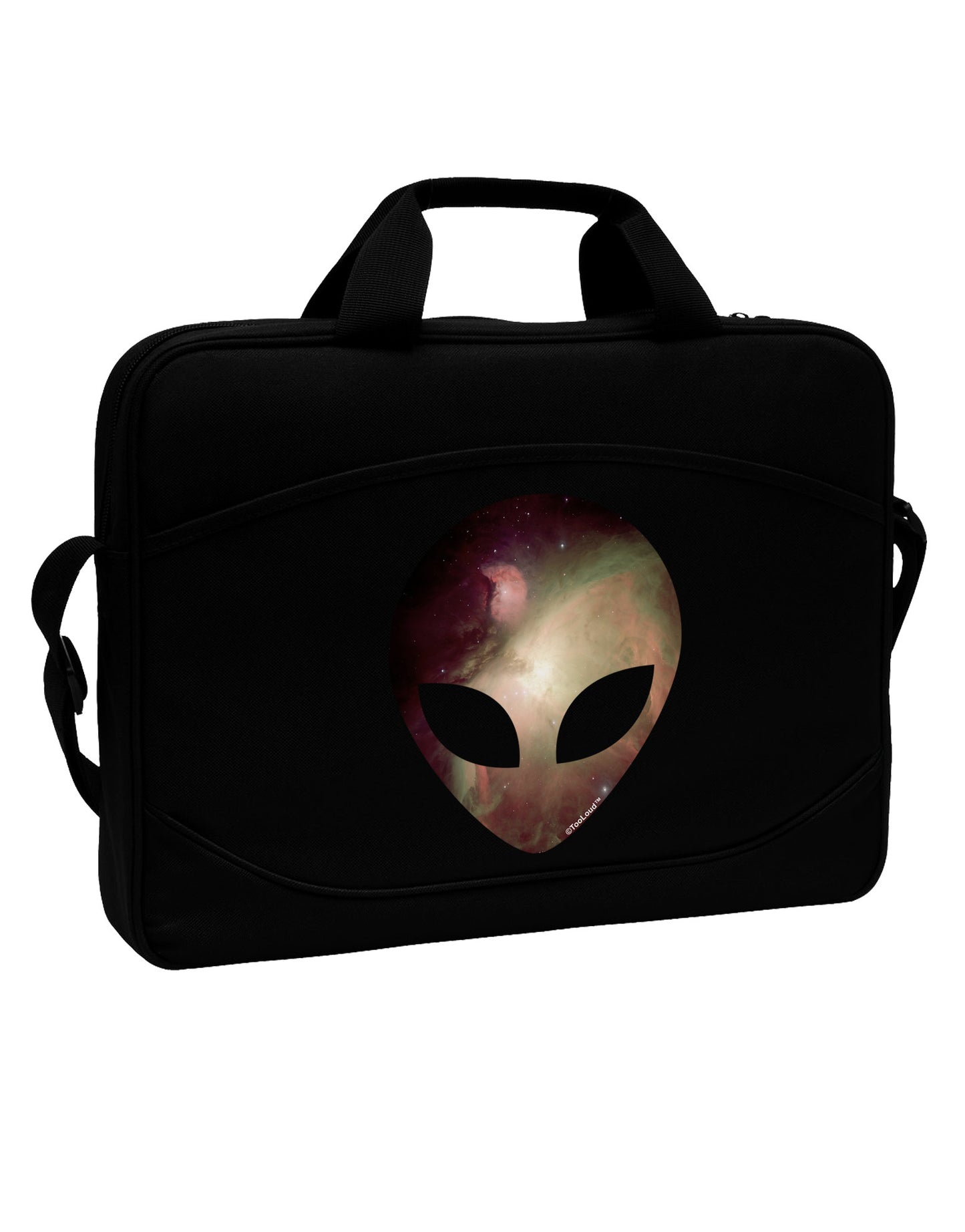 Extraterrestrial Face - Space #2 15" Dark Laptop / Tablet Case Bag by TooLoud-Laptop / Tablet Case Bag-TooLoud-Black-Davson Sales