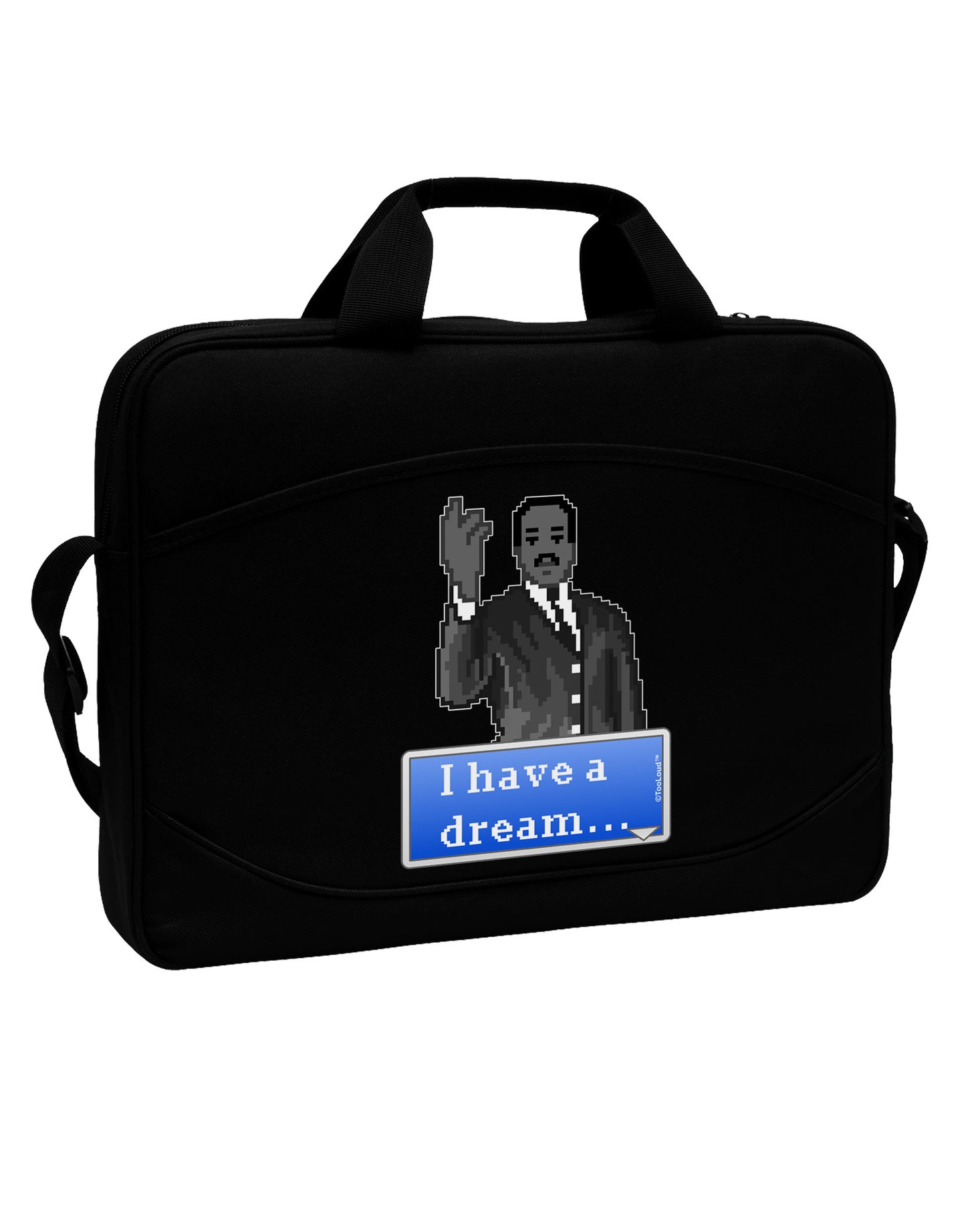 I have a Dream Pixel Art 15" Dark Laptop / Tablet Case Bag by TooLoud-Laptop / Tablet Case Bag-TooLoud-Black-Davson Sales