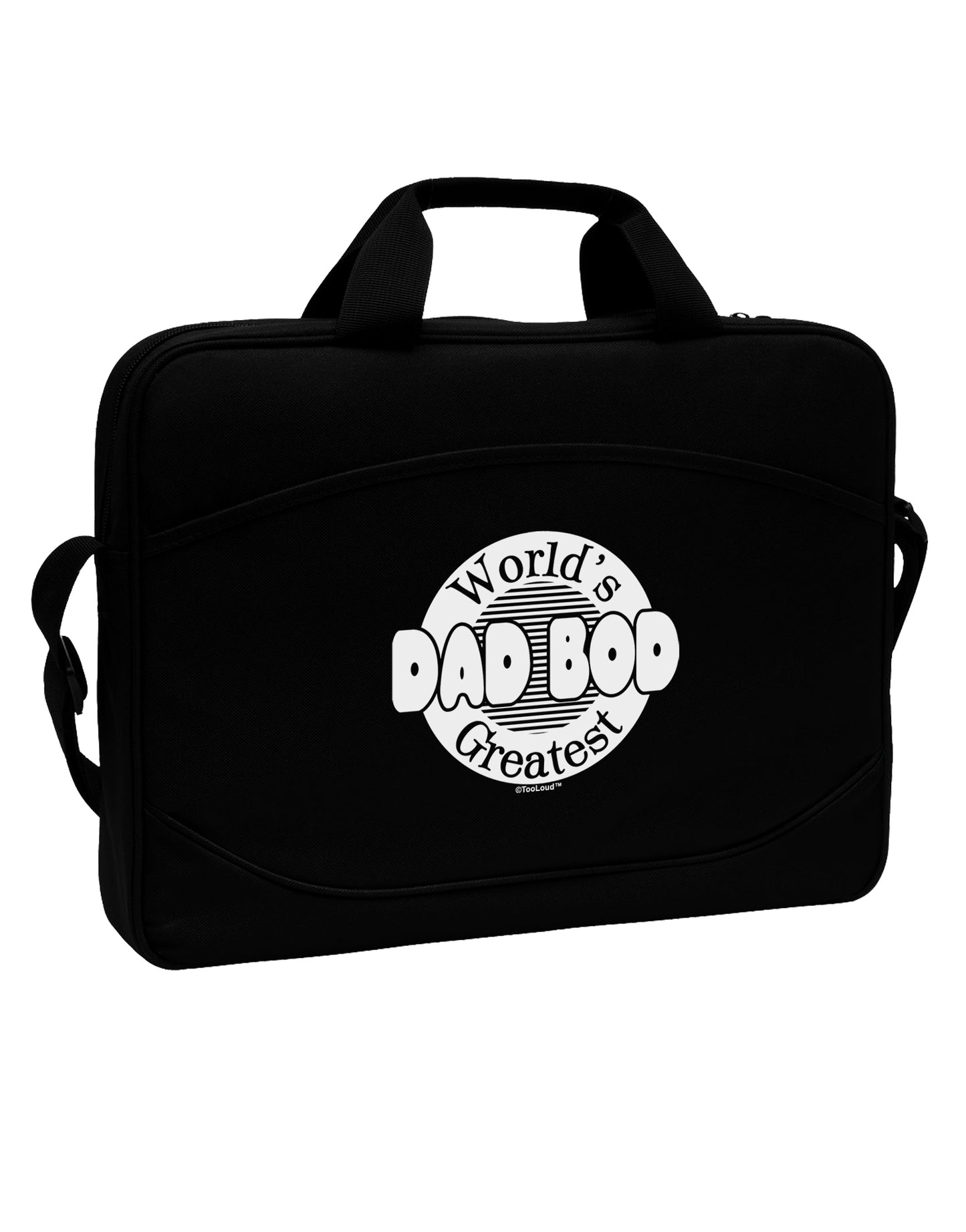 Worlds Greatest Dad Bod 15" Dark Laptop / Tablet Case Bag by TooLoud-Laptop / Tablet Case Bag-TooLoud-Black-Davson Sales