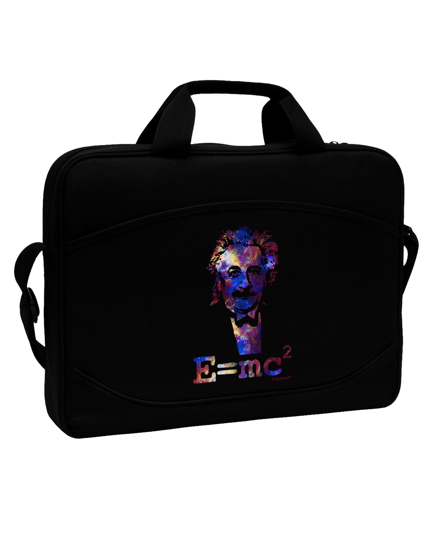 Cosmic Galaxy - E equals mc2 15" Dark Laptop / Tablet Case Bag by TooLoud-Laptop / Tablet Case Bag-TooLoud-Black-Davson Sales
