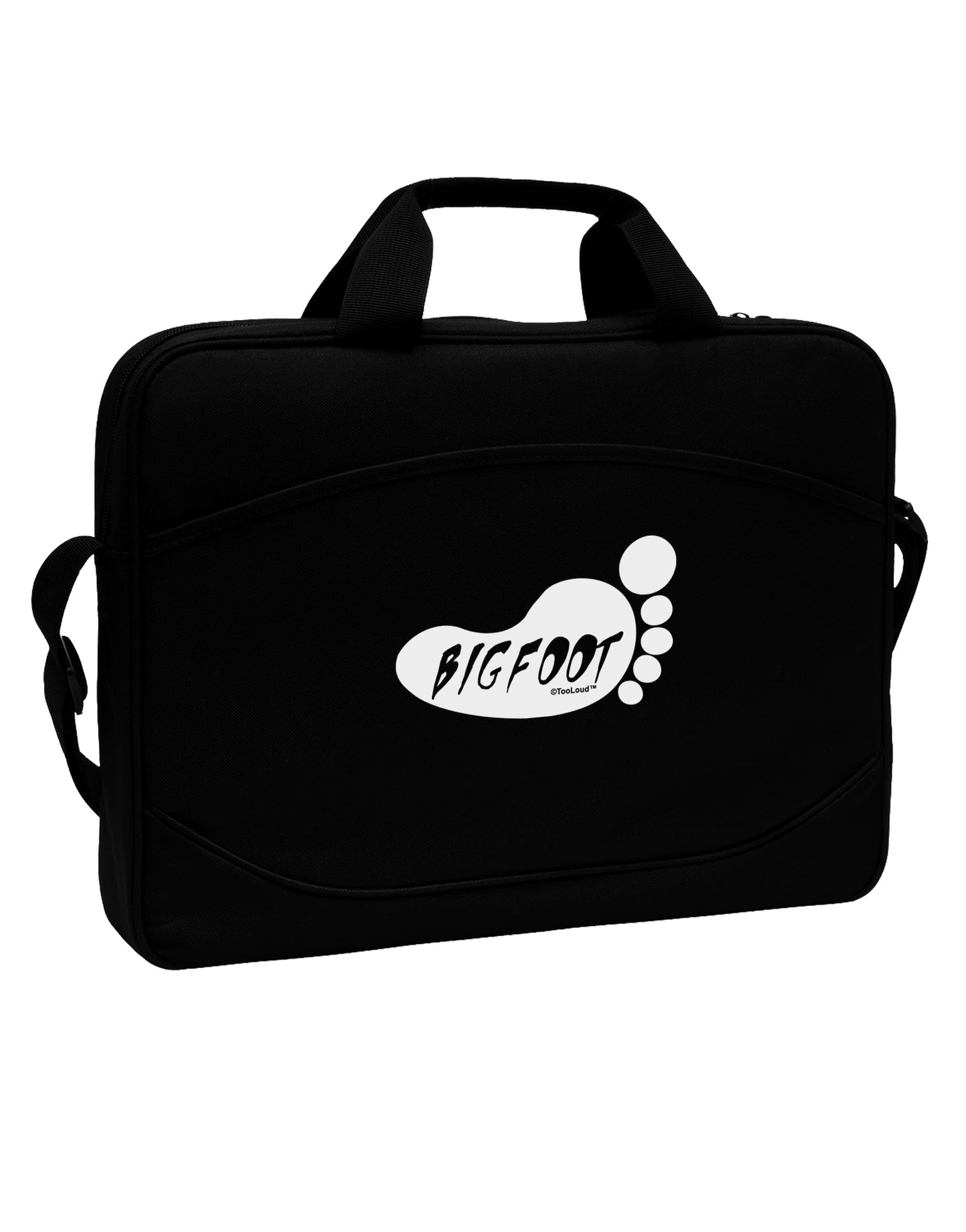 Bigfoot 15" Dark Laptop / Tablet Case Bag by TooLoud-Laptop / Tablet Case Bag-TooLoud-Black-Davson Sales