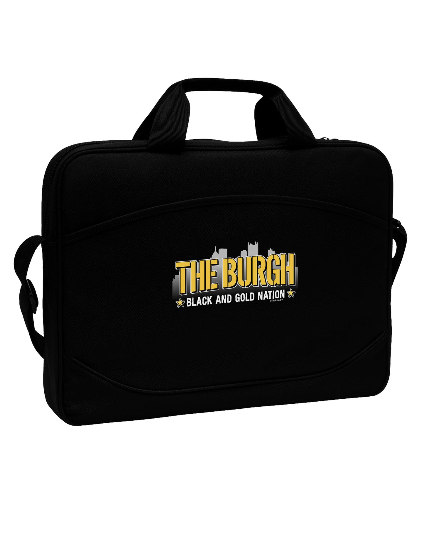 The Burgh 15" Dark Laptop / Tablet Case Bag-Laptop / Tablet Case Bag-TooLoud-Black-Davson Sales