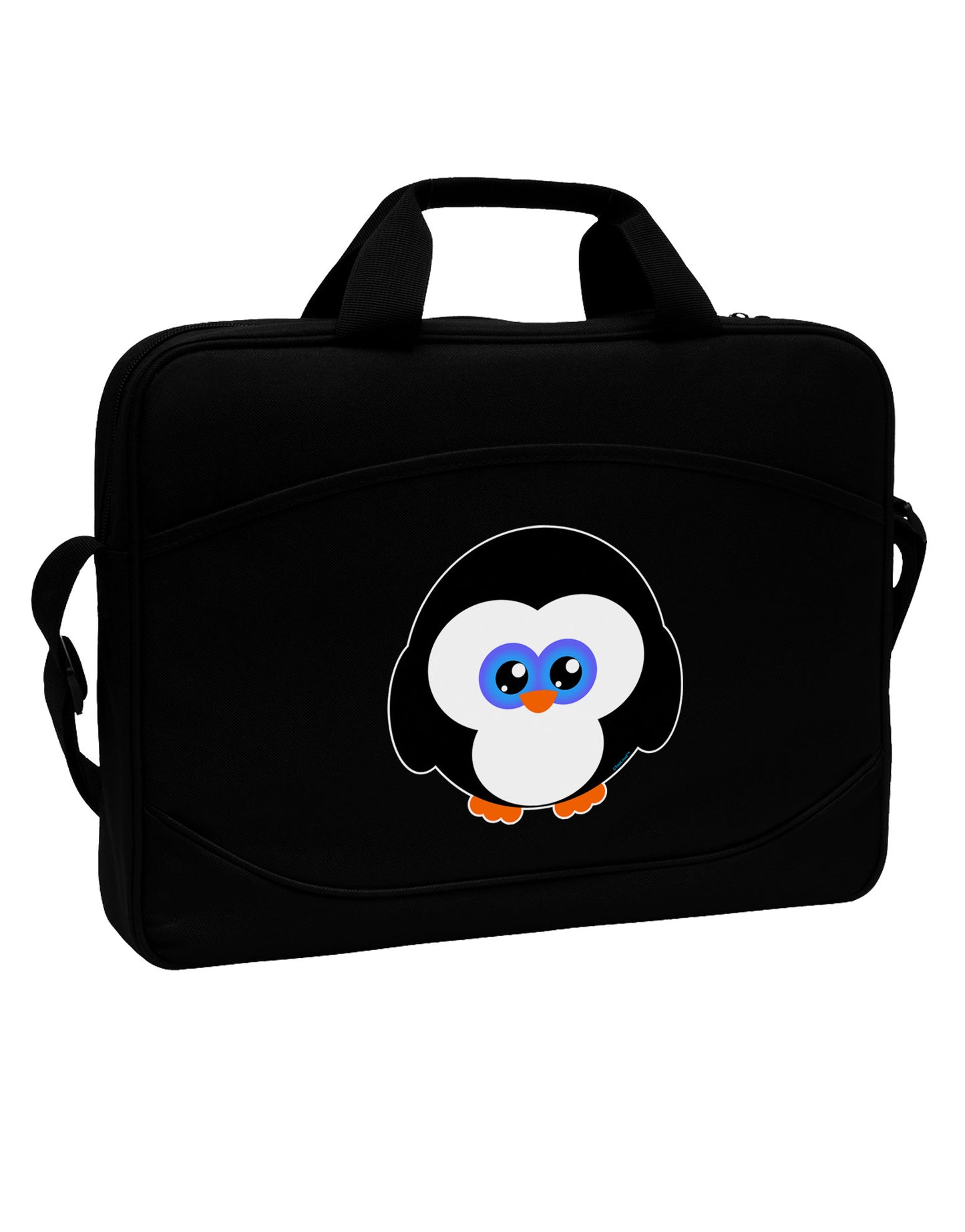Cute Penguin Christmas 15" Dark Laptop / Tablet Case Bag-Laptop / Tablet Case Bag-TooLoud-Black-Davson Sales