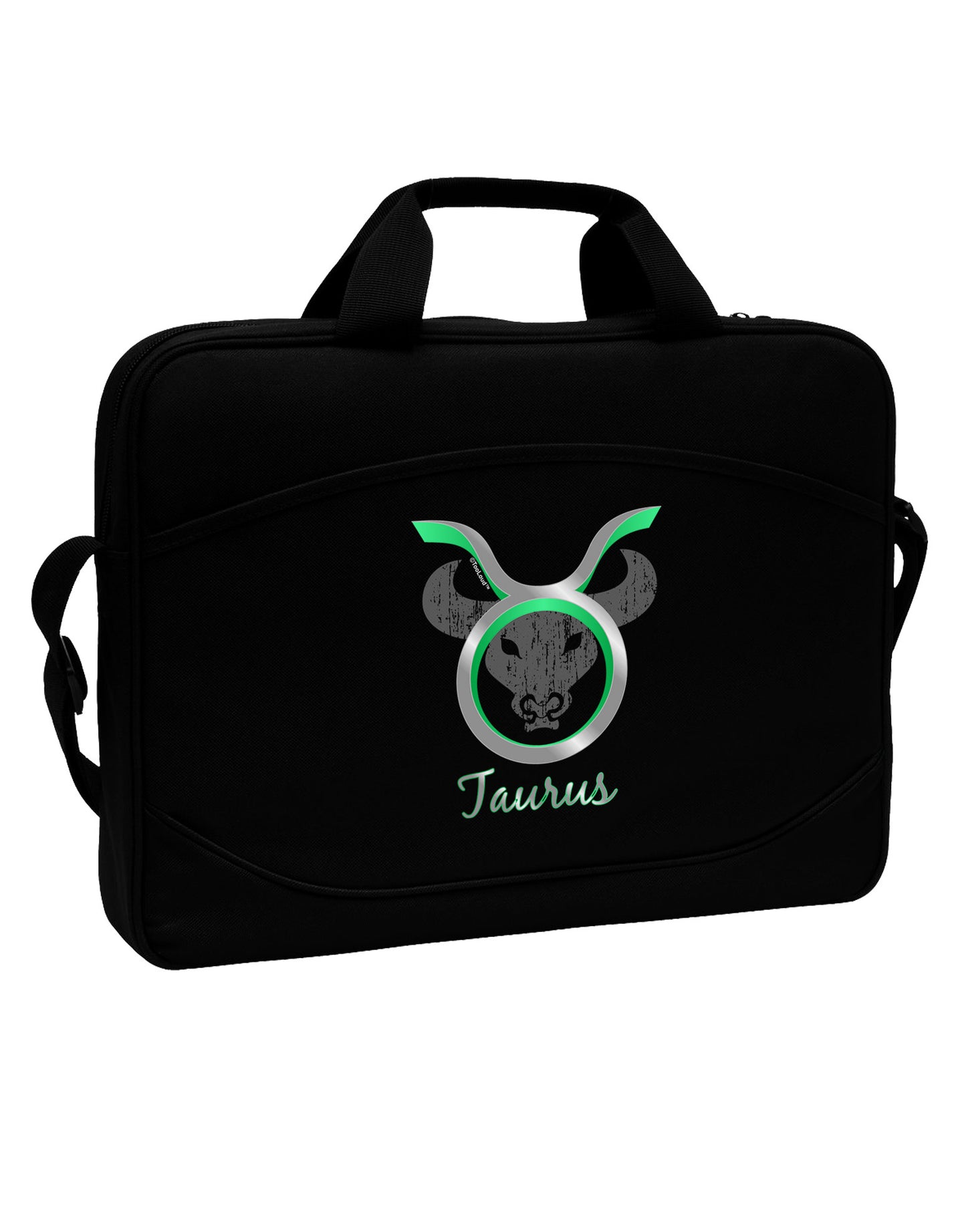 Taurus Symbol 15" Dark Laptop / Tablet Case Bag-Laptop / Tablet Case Bag-TooLoud-Black-Davson Sales