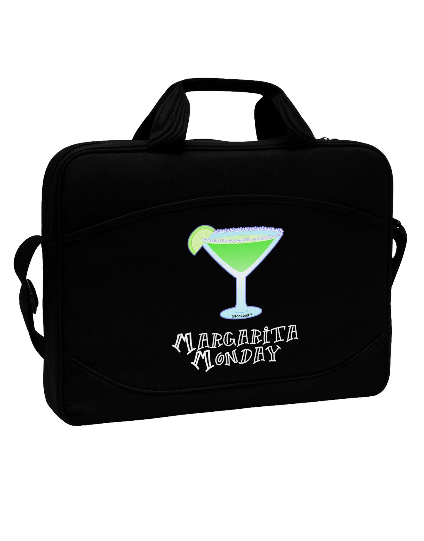 Margarita Monday Design - Pop Culture 15" Dark Laptop / Tablet Case Bag by TooLoud-Laptop / Tablet Case Bag-TooLoud-Black-Davson Sales
