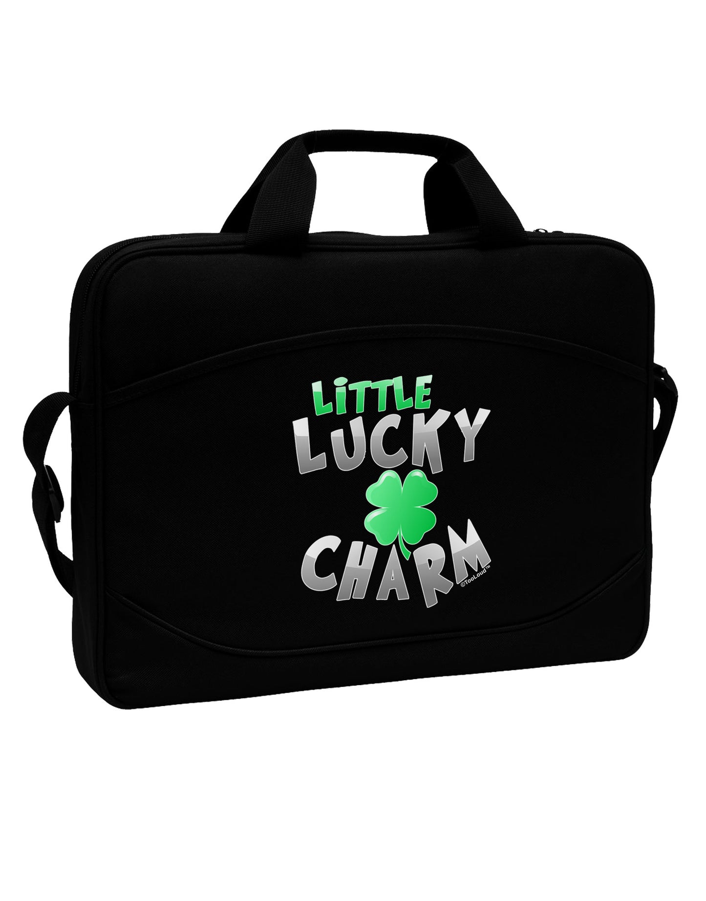 Little Lucky Charm 15" Dark Laptop / Tablet Case Bag-Laptop / Tablet Case Bag-TooLoud-Black-Davson Sales