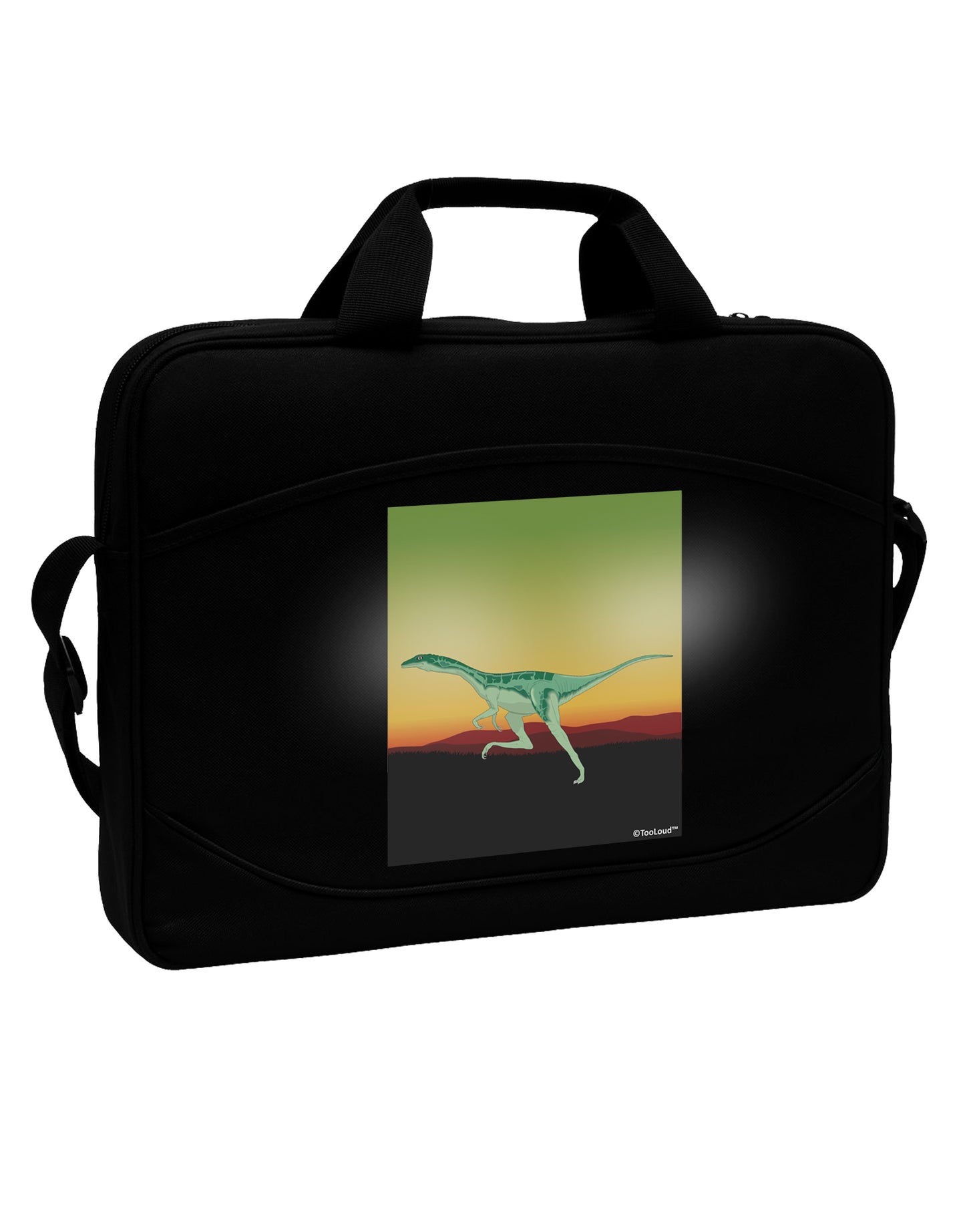 Ornithomimus Velox - Without Name 15" Dark Laptop / Tablet Case Bag by TooLoud-Laptop / Tablet Case Bag-TooLoud-Black-Davson Sales