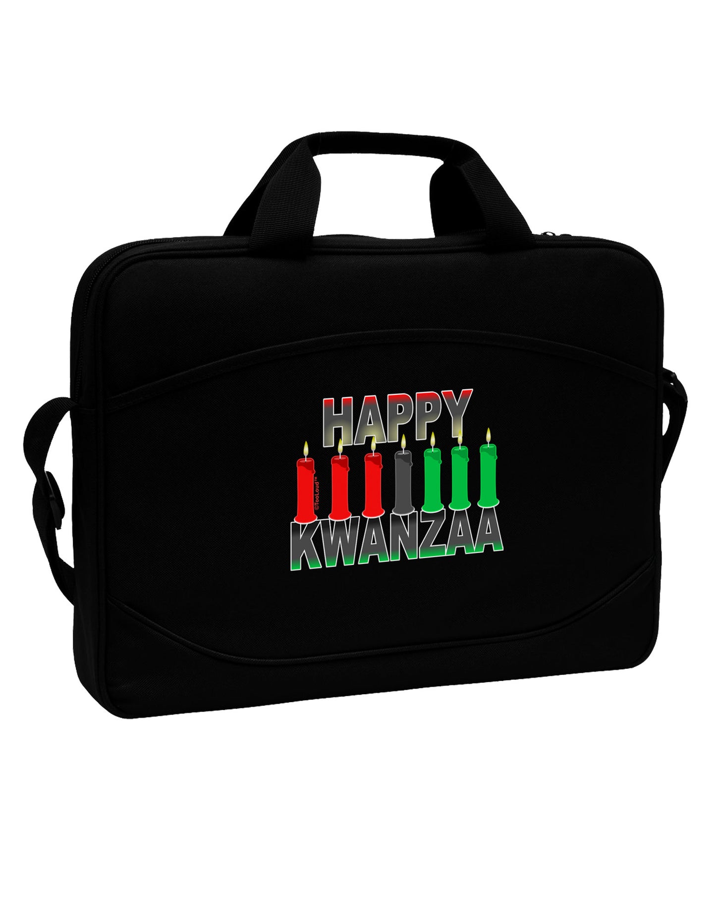 Happy Kwanzaa Candles 15" Dark Laptop / Tablet Case Bag-Laptop / Tablet Case Bag-TooLoud-Black-Davson Sales