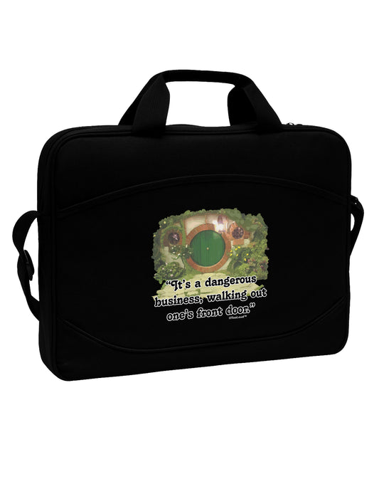Dangerous Business 15" Dark Laptop / Tablet Case Bag by TooLoud-TooLoud-Black-White-15 Inches-Davson Sales