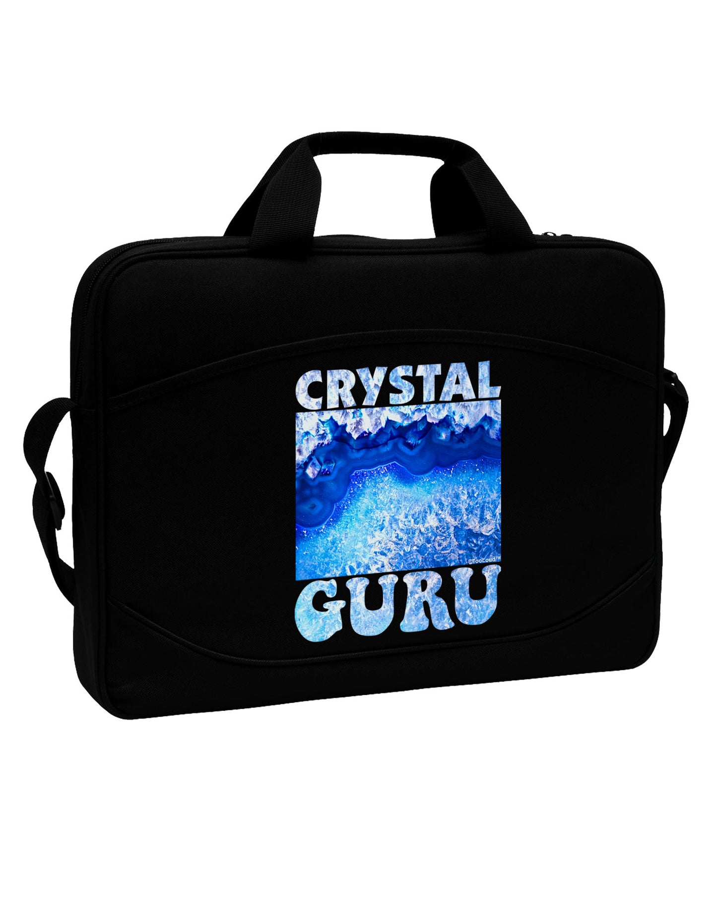 Crystal Guru 15" Dark Laptop / Tablet Case Bag-Laptop / Tablet Case Bag-TooLoud-Black-15 Inches-Davson Sales