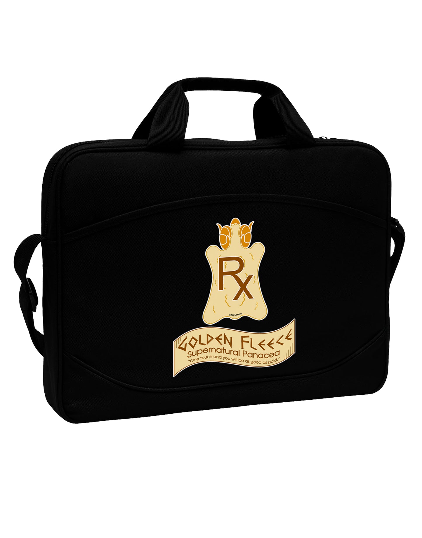 Golden Fleece - Supernatural Panacea 15" Dark Laptop / Tablet Case Bag by TooLoud-Laptop / Tablet Case Bag-TooLoud-Black-Davson Sales