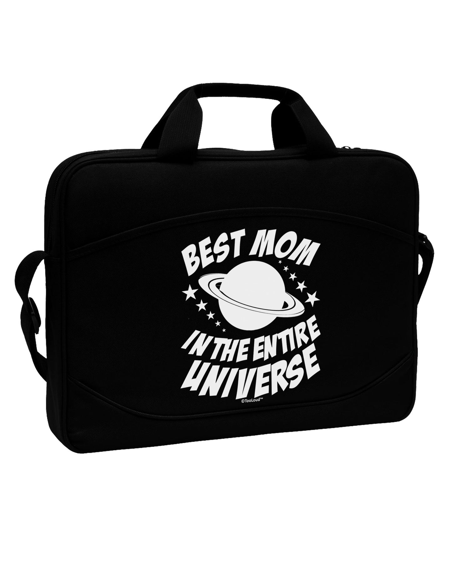 Best Mom in the Entire Universe 15" Dark Laptop / Tablet Case Bag by TooLoud-Laptop / Tablet Case Bag-TooLoud-Black-Davson Sales