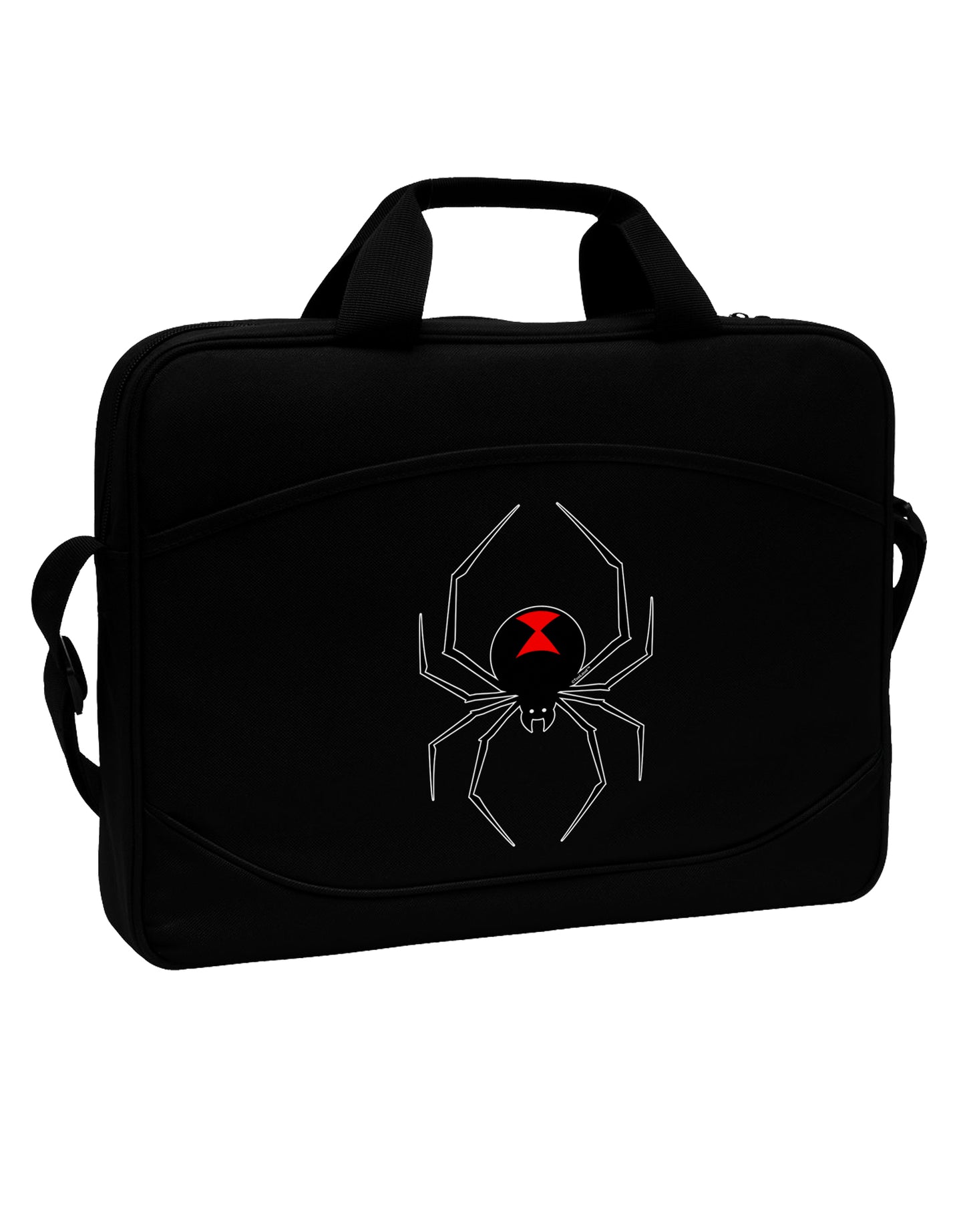 Black Widow Spider Design 15" Dark Laptop / Tablet Case Bag-Laptop / Tablet Case Bag-TooLoud-Black-Davson Sales