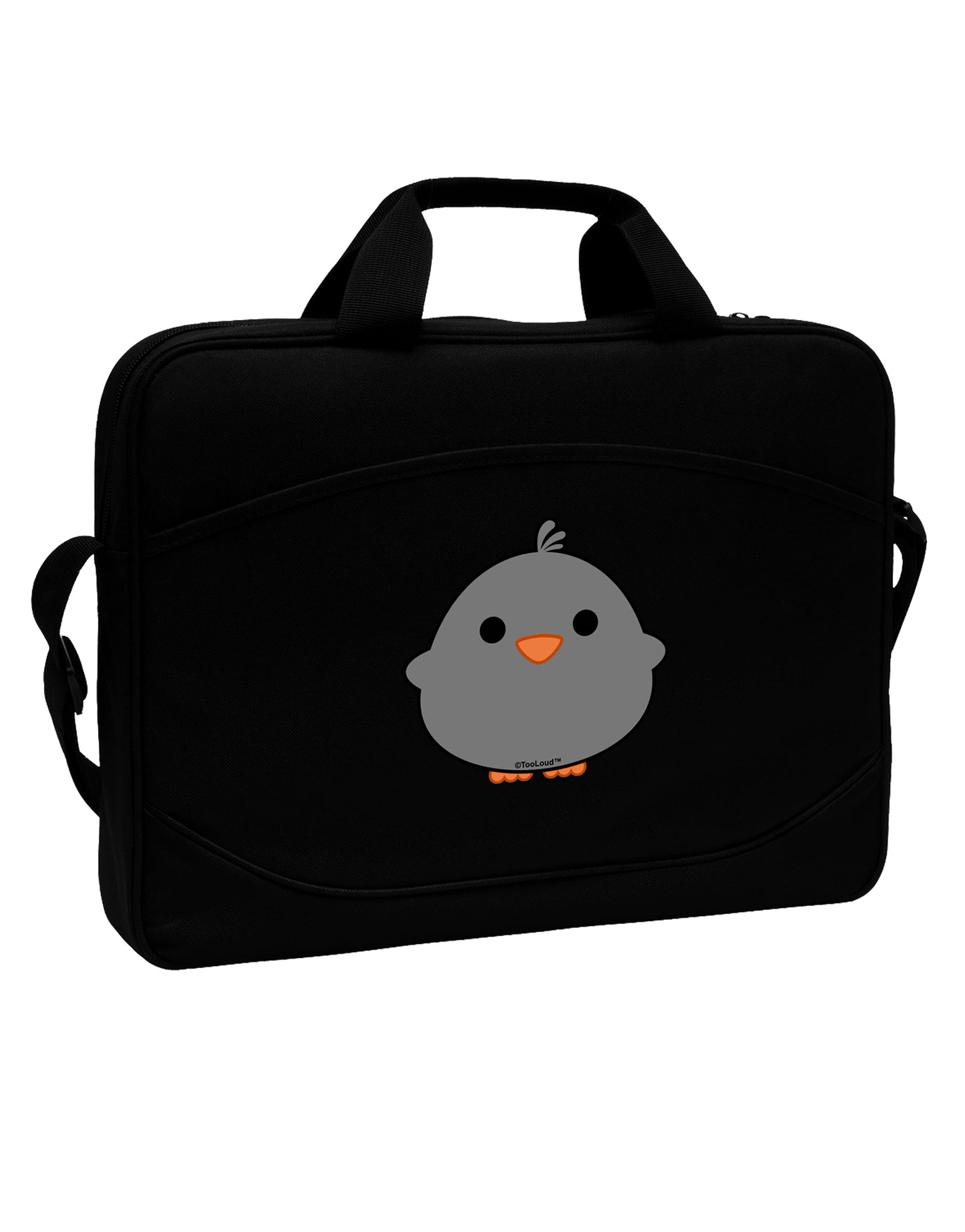 Cute Little Chick - Black 15" Dark Laptop / Tablet Case Bag by TooLoud-Laptop / Tablet Case Bag-TooLoud-Black-Davson Sales