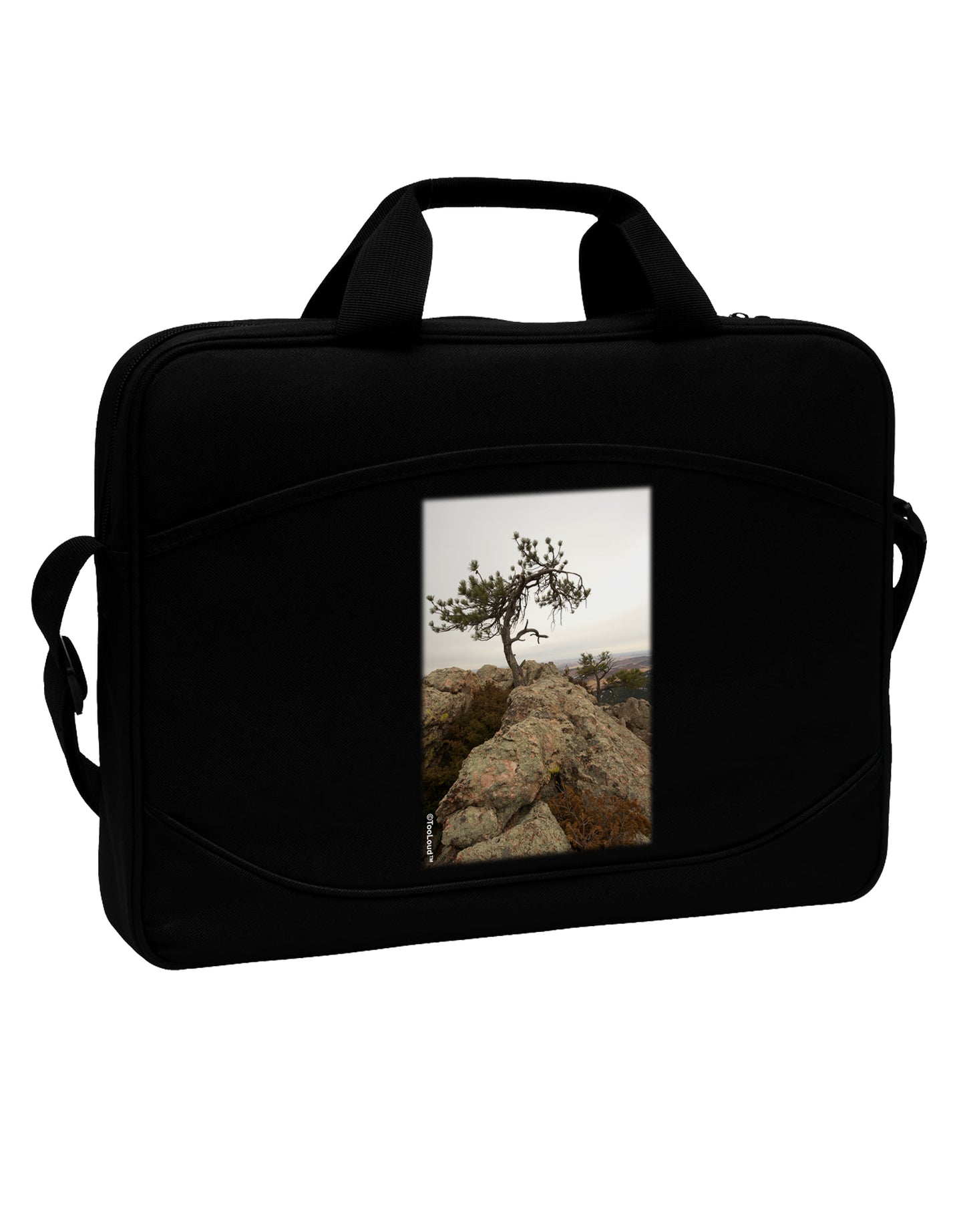 Stone Tree Colorado 15" Dark Laptop / Tablet Case Bag by TooLoud-Laptop / Tablet Case Bag-TooLoud-Black-15 Inches-Davson Sales