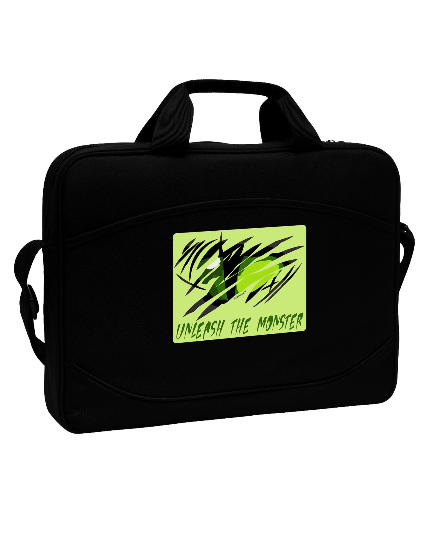 TooLoud Unleash The Monster 15" Dark Laptop / Tablet Case Bag-Laptop / Tablet Case Bag-TooLoud-Black-Davson Sales