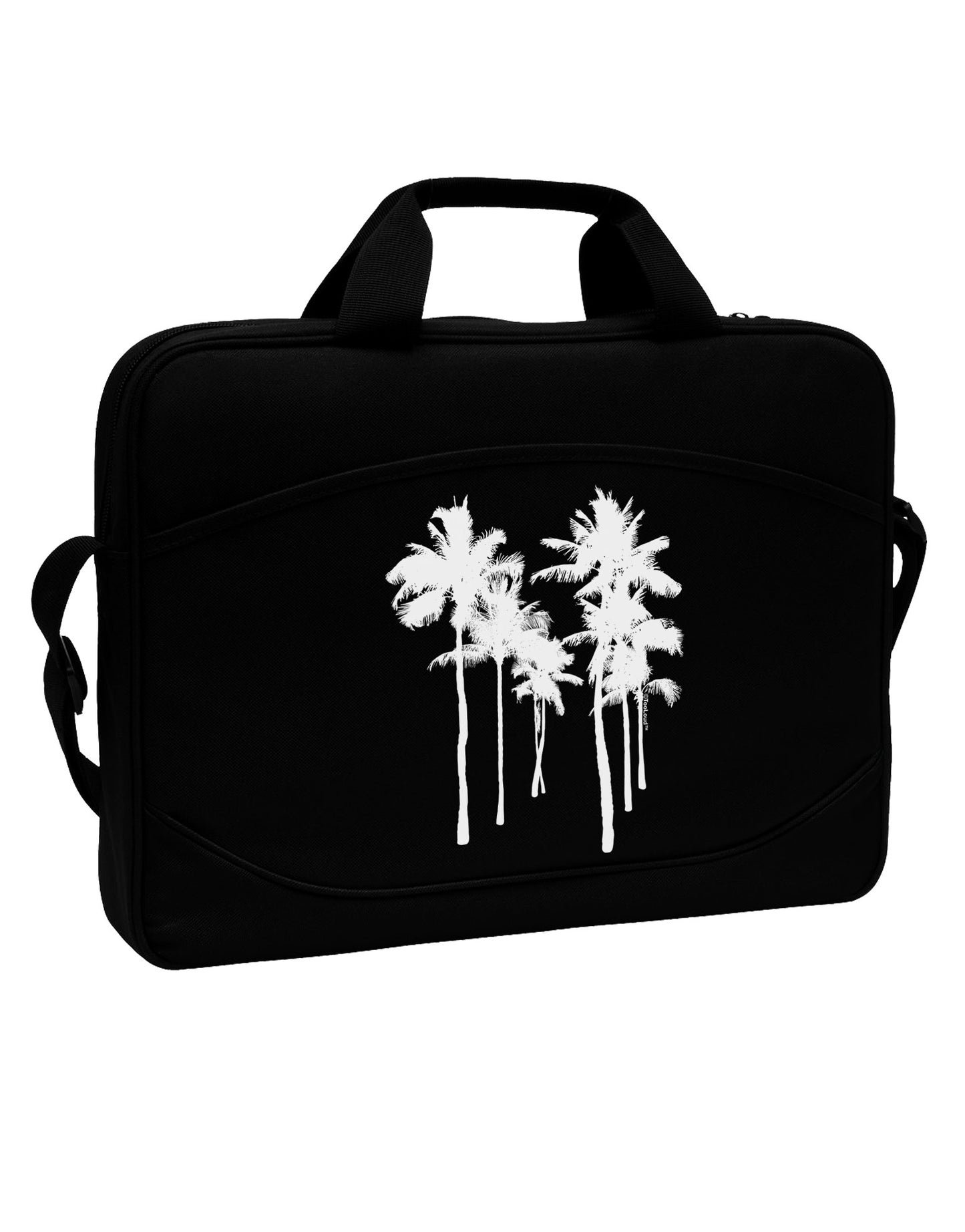 Palm Rows Silhouette 15" Dark Laptop / Tablet Case Bag-Laptop / Tablet Case Bag-TooLoud-Black-15 Inches-Davson Sales