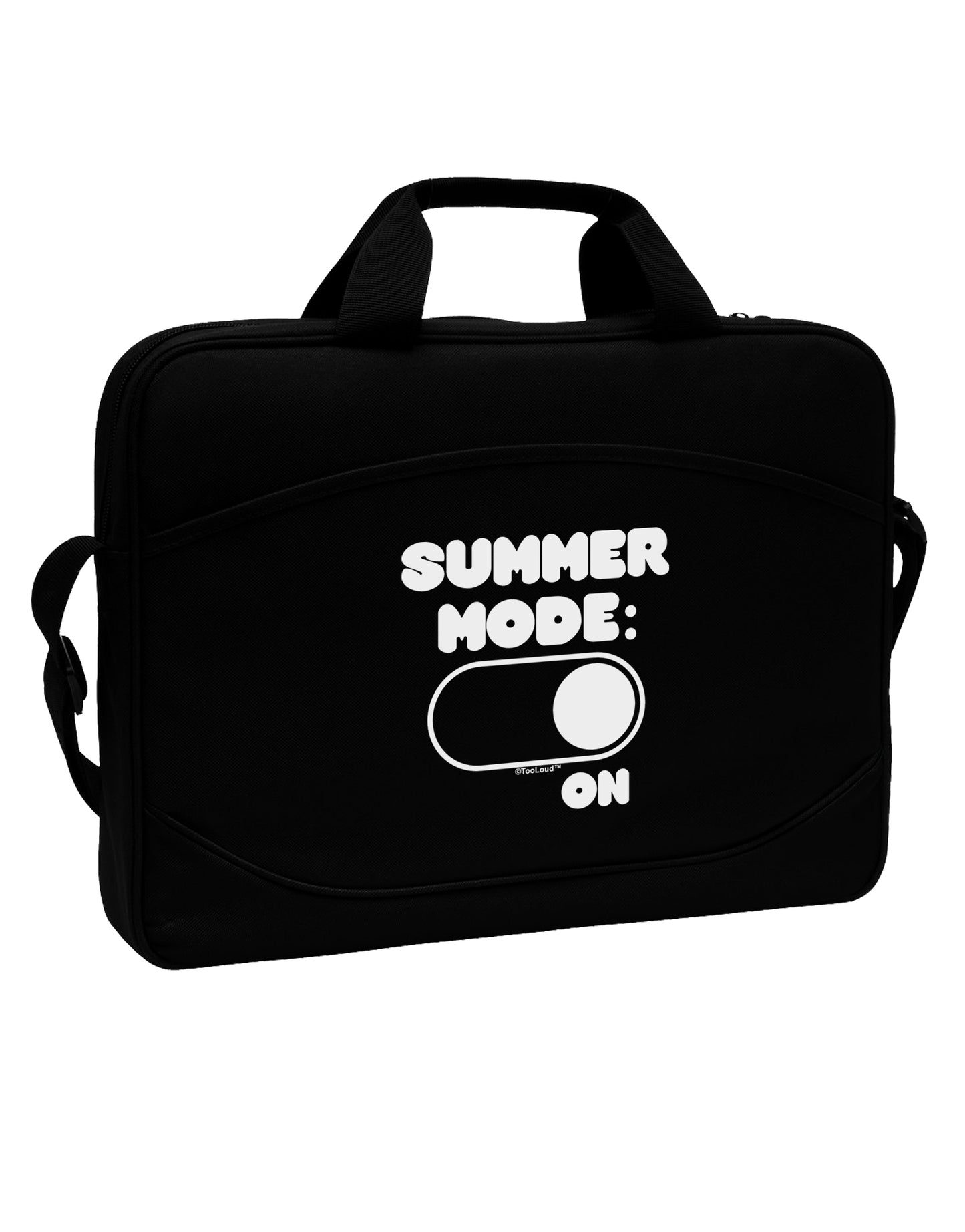 Summer Mode On 15" Dark Laptop / Tablet Case Bag by TooLoud-Laptop / Tablet Case Bag-TooLoud-Black-Davson Sales