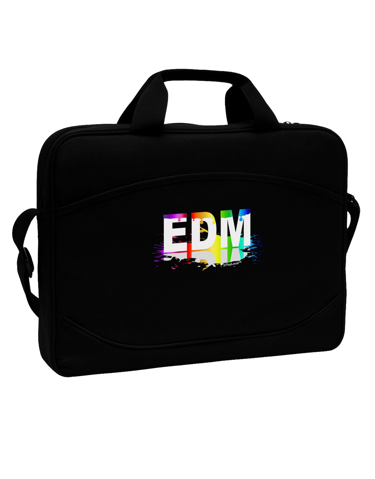 Paint EDM 15" Dark Laptop / Tablet Case Bag-Laptop / Tablet Case Bag-TooLoud-Black-Davson Sales