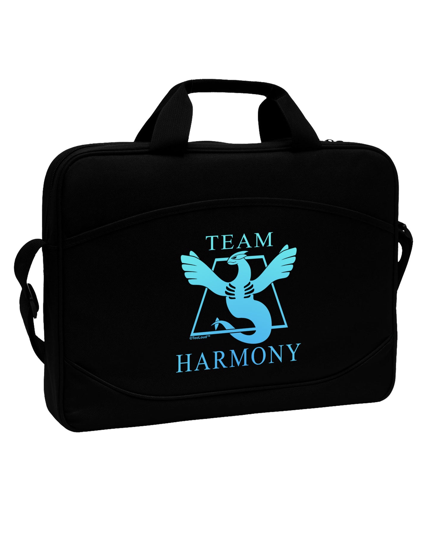 Team Harmony 15" Dark Laptop / Tablet Case Bag-Laptop / Tablet Case Bag-TooLoud-Black-15 Inches-Davson Sales