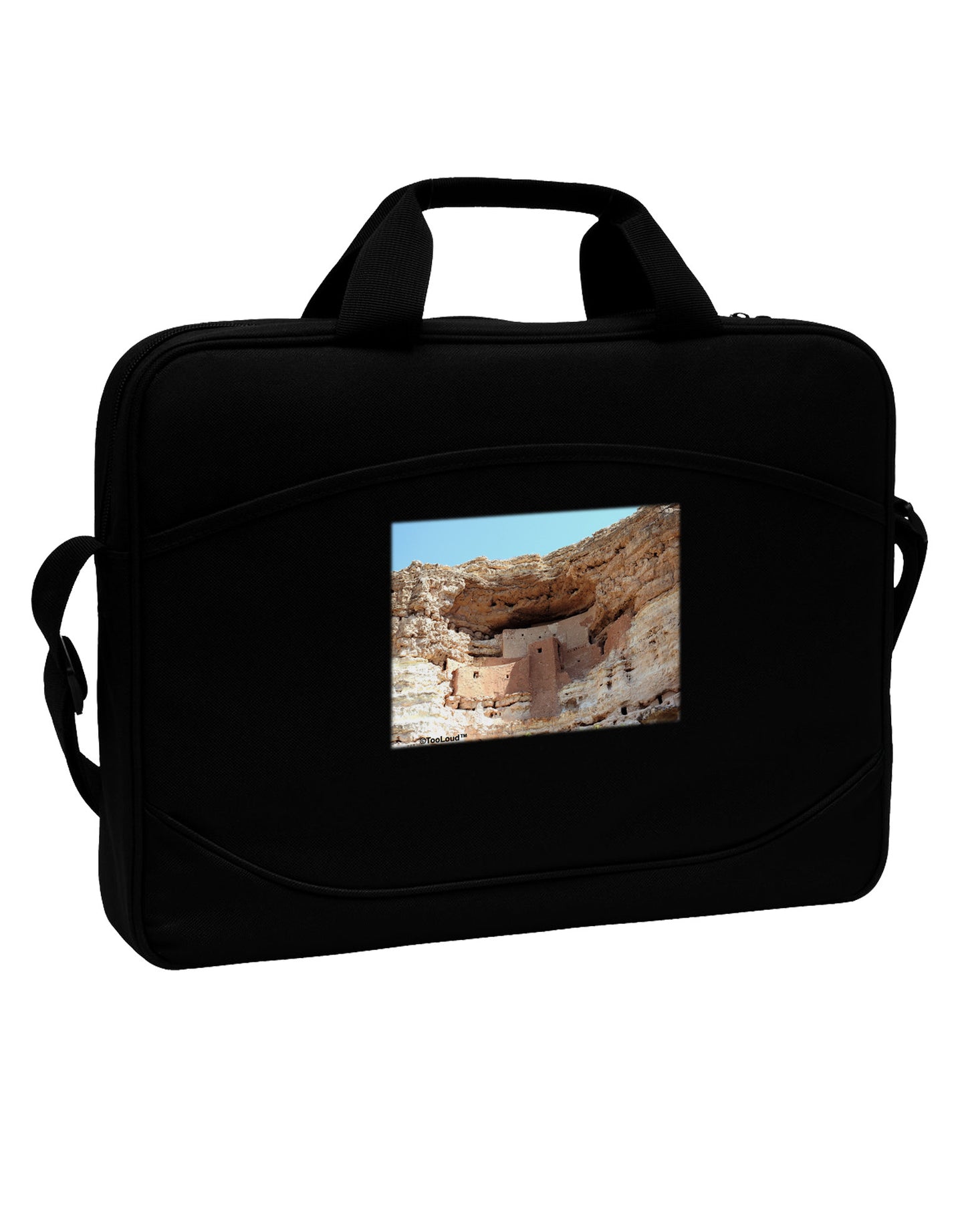 Montezuma Castle Arizona 15" Dark Laptop / Tablet Case Bag-Laptop / Tablet Case Bag-TooLoud-Black-15 Inches-Davson Sales