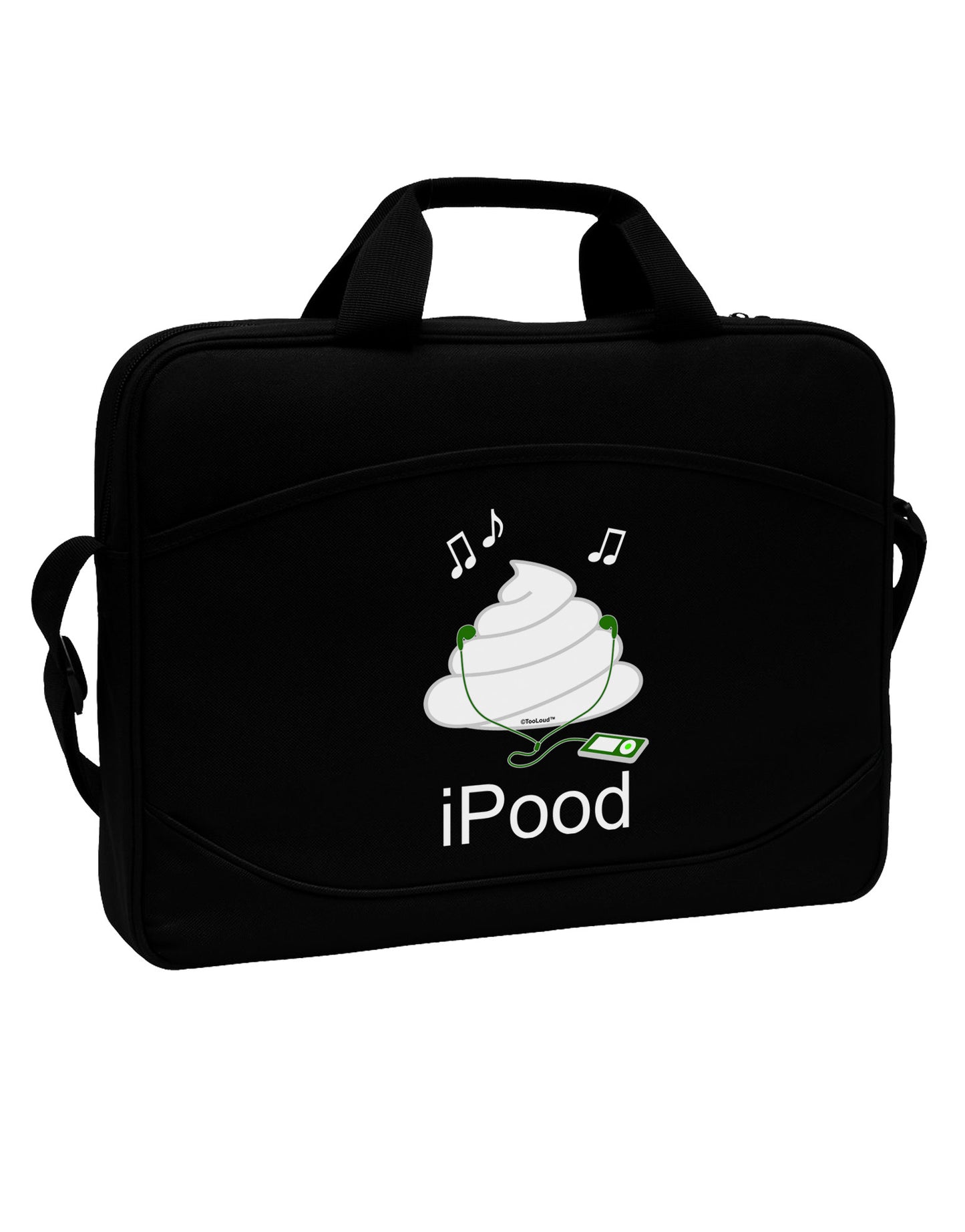 iPood 15" Dark Laptop / Tablet Case Bag-Laptop / Tablet Case Bag-TooLoud-Black-15 Inches-Davson Sales