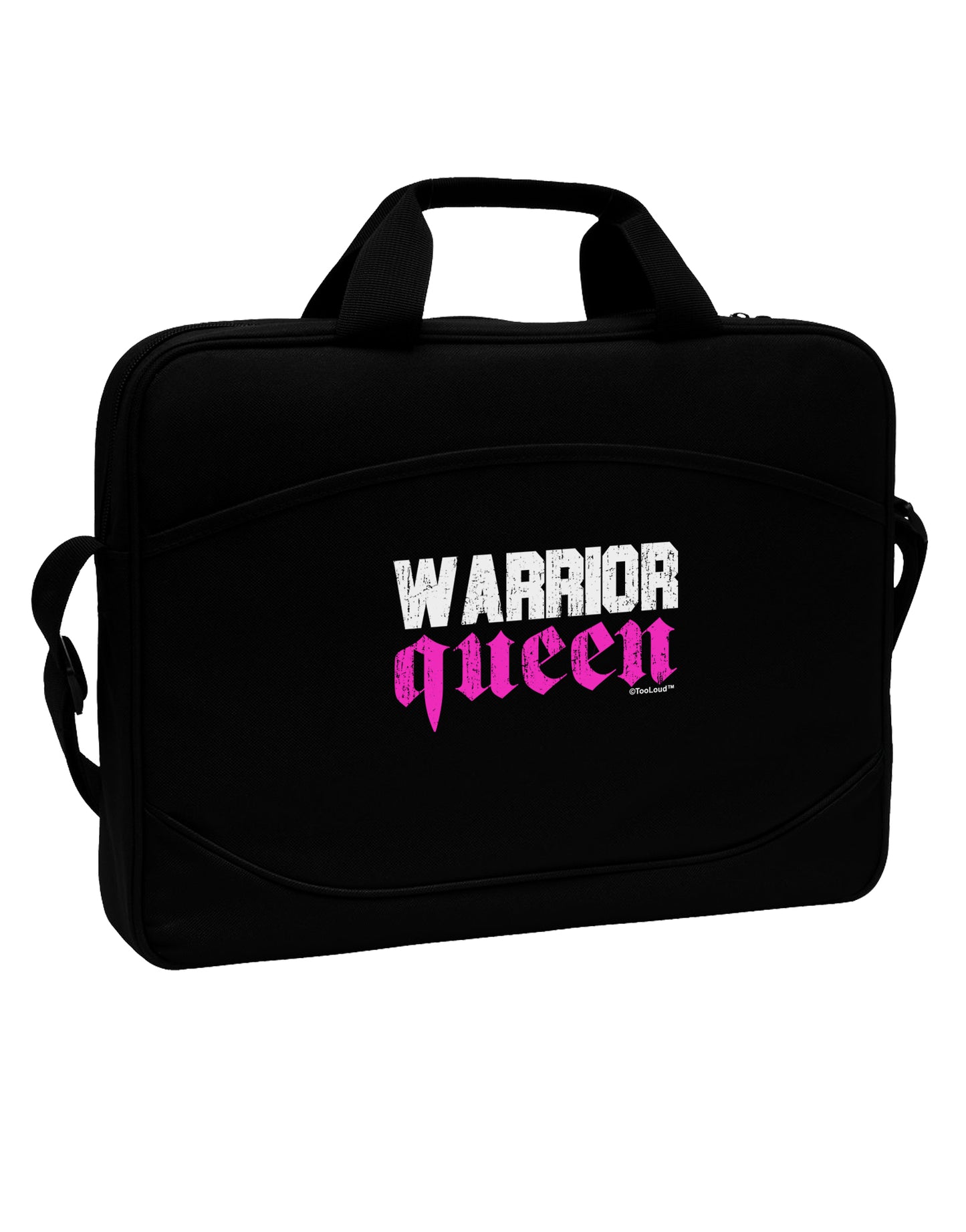 Warrior Queen Pink Script 15" Dark Laptop / Tablet Case Bag by TooLoud-Laptop / Tablet Case Bag-TooLoud-Black-Davson Sales