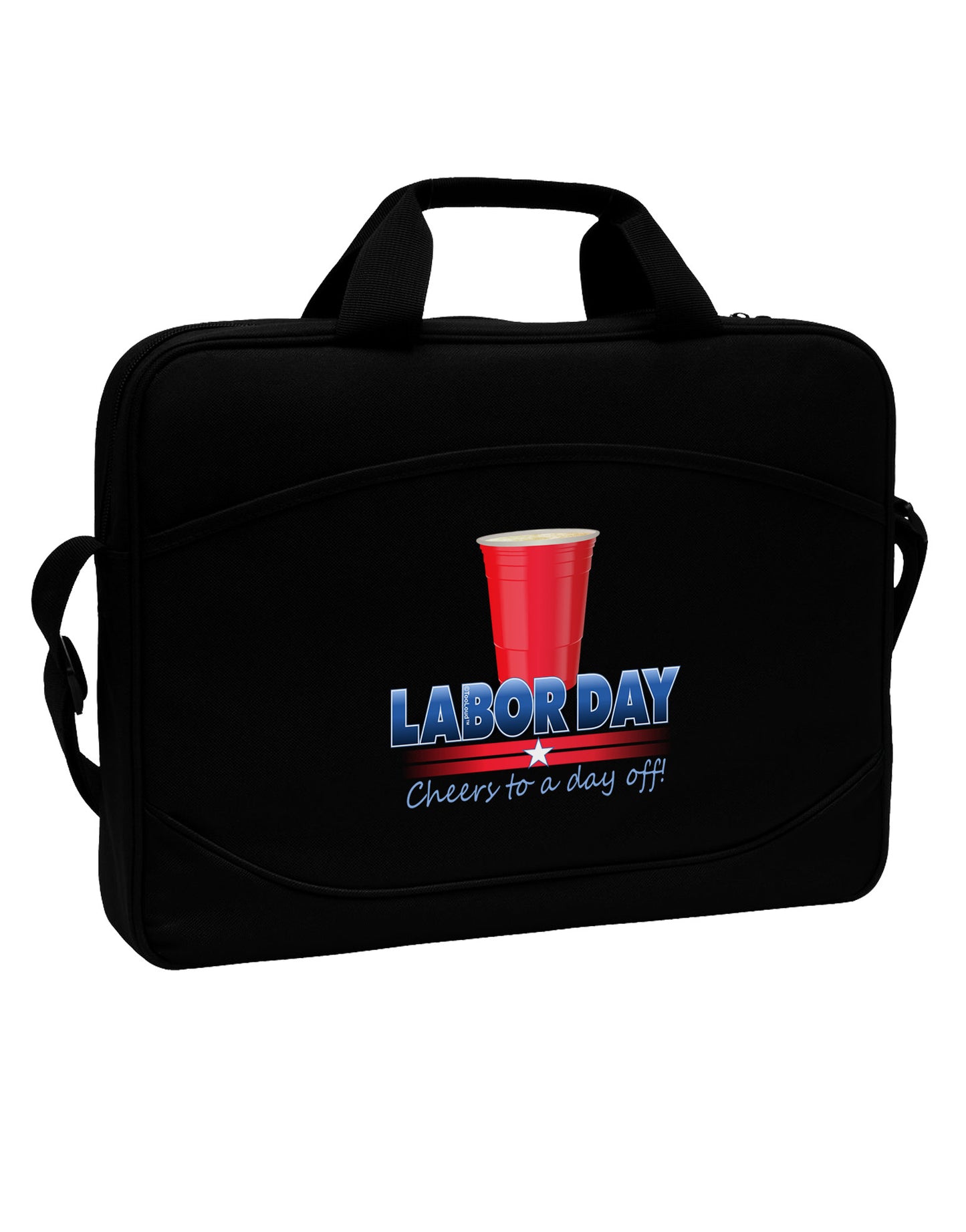 Labor Day - Cheers 15" Dark Laptop / Tablet Case Bag-Laptop / Tablet Case Bag-TooLoud-Black-15 Inches-Davson Sales