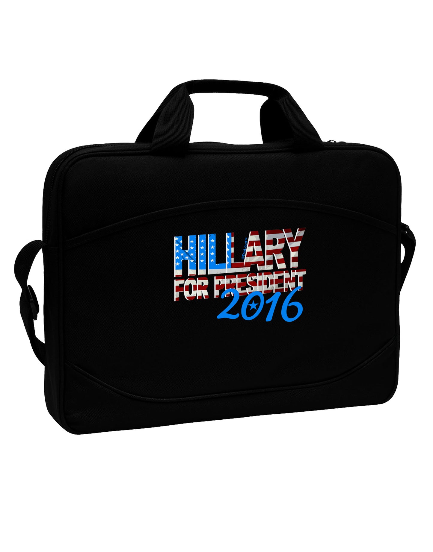 Hillary for President Flag 15" Dark Laptop / Tablet Case Bag-Laptop / Tablet Case Bag-TooLoud-Black-Davson Sales