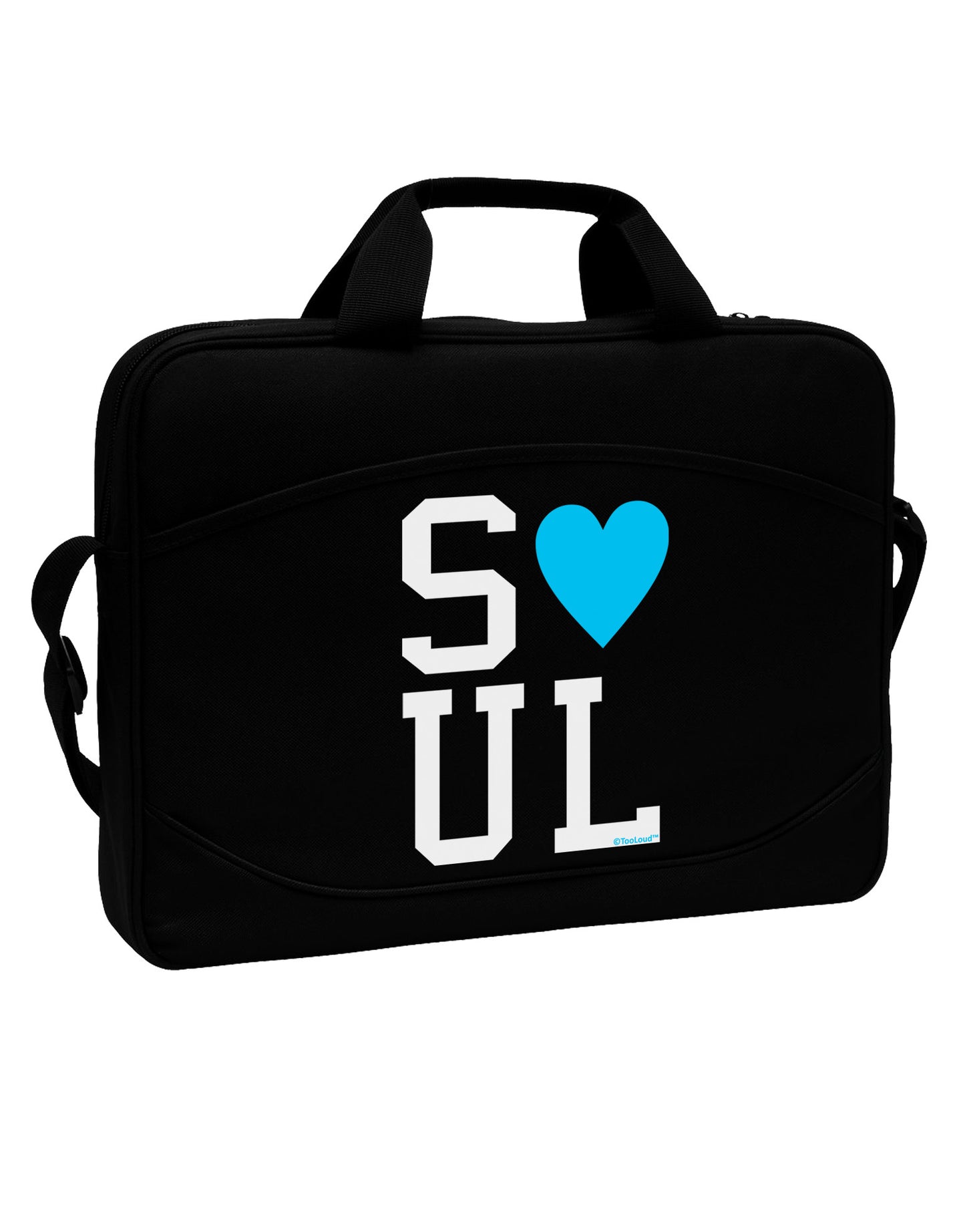 Matching Soulmate Design - Soul - Blue 15" Dark Laptop / Tablet Case Bag by TooLoud-Laptop / Tablet Case Bag-TooLoud-Black-Davson Sales