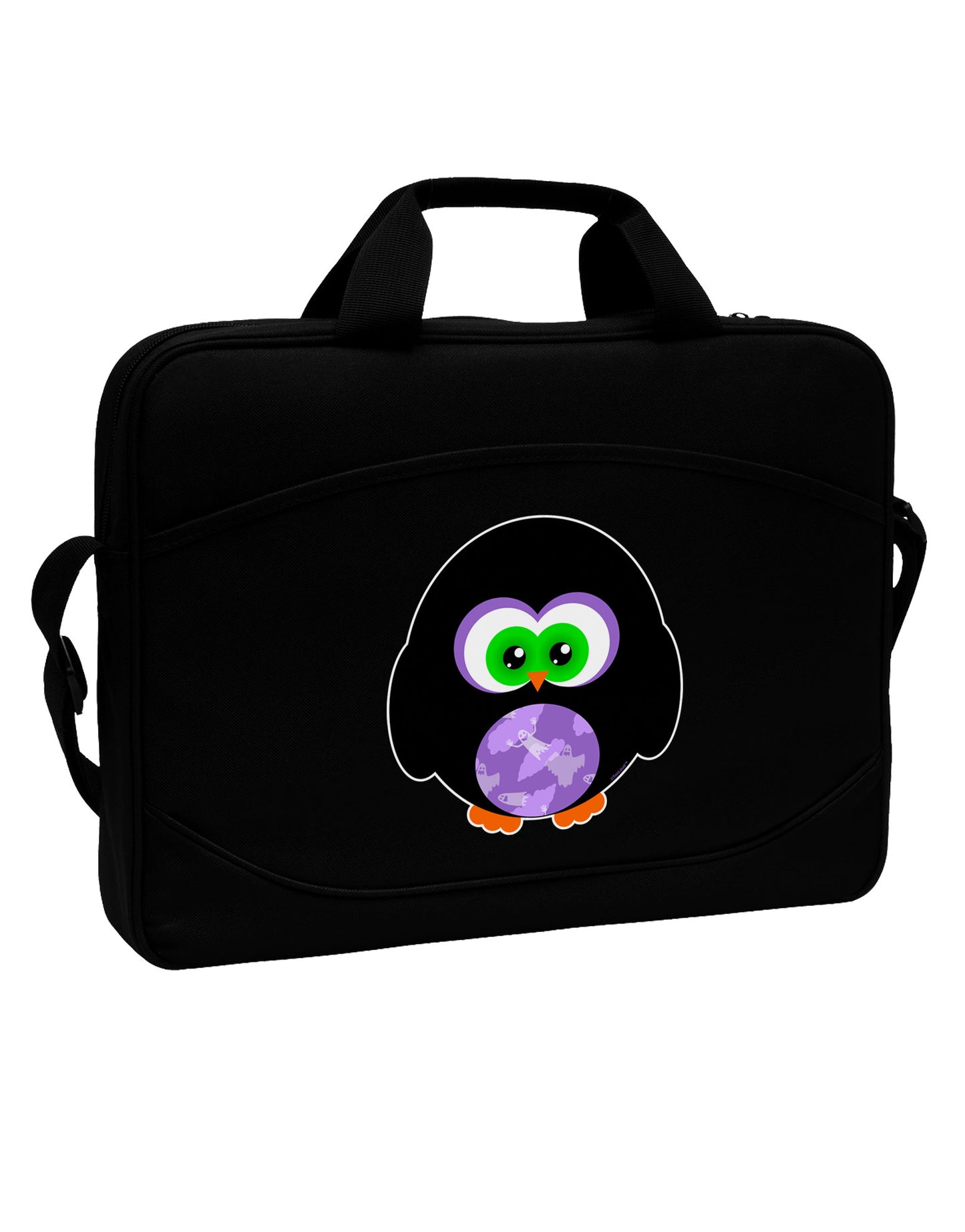 Cute Owl Halloween 15" Dark Laptop / Tablet Case Bag-Laptop / Tablet Case Bag-TooLoud-Black-Davson Sales